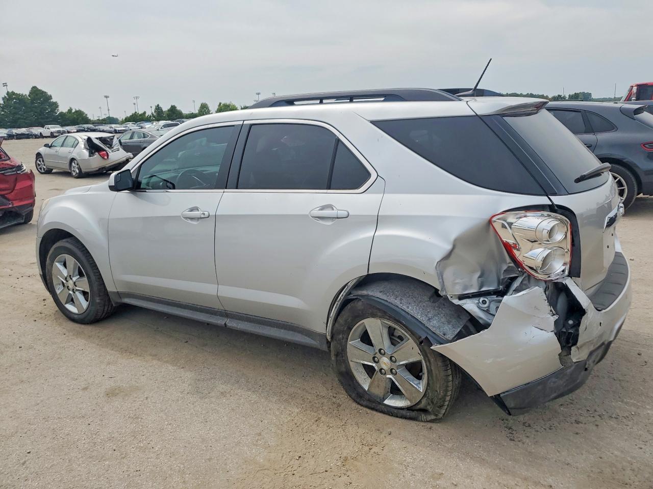 2014 Chevrolet Equinox Lt Silver vin: 2GNALCEK4E6251911