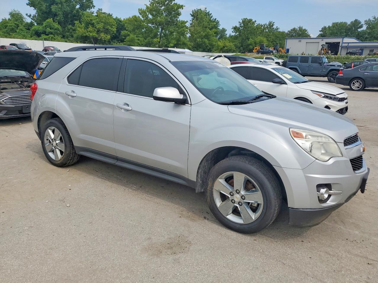 2014 Chevrolet Equinox Lt Silver vin: 2GNALCEK4E6251911