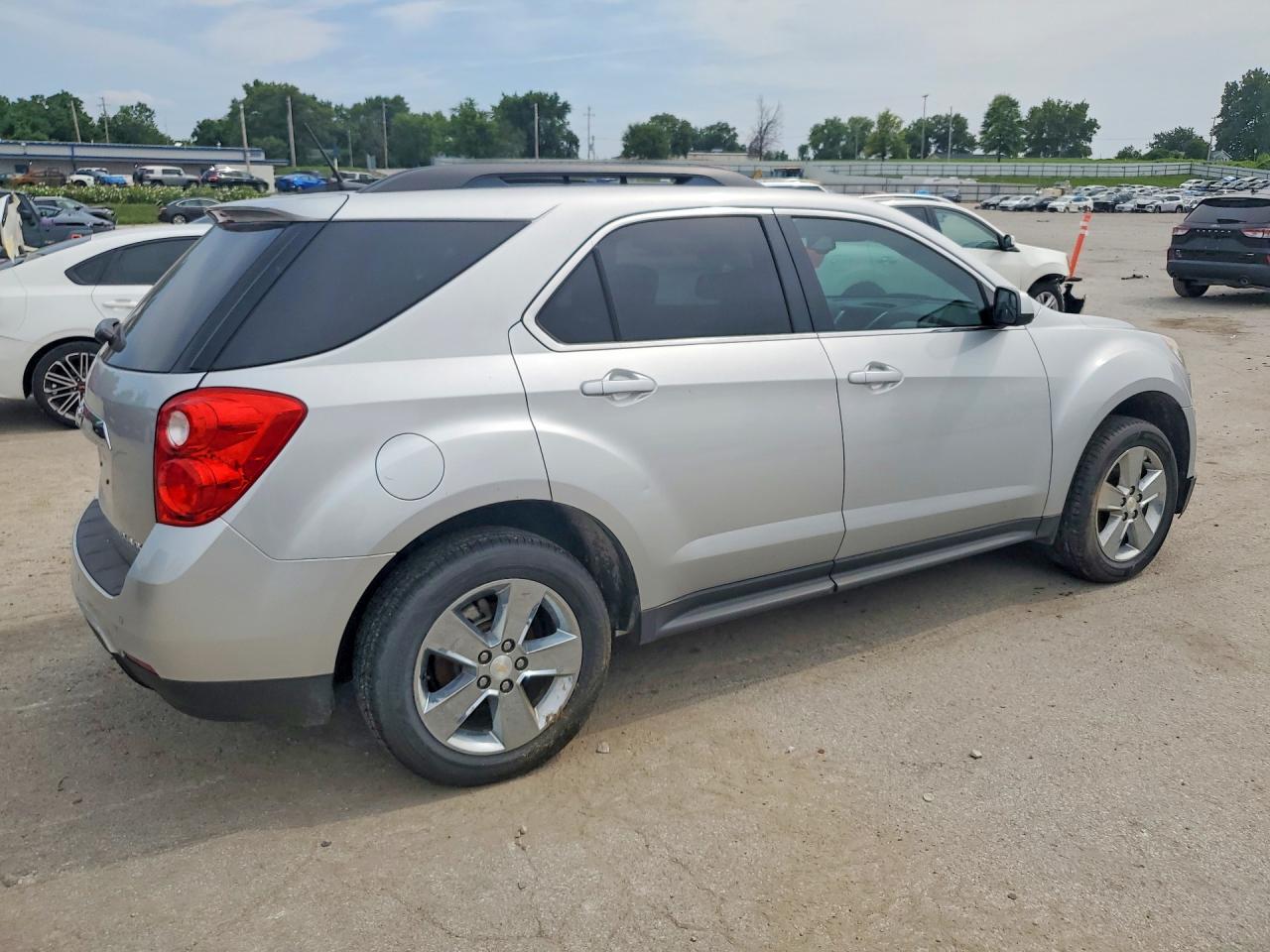 2014 Chevrolet Equinox Lt Silver vin: 2GNALCEK4E6251911