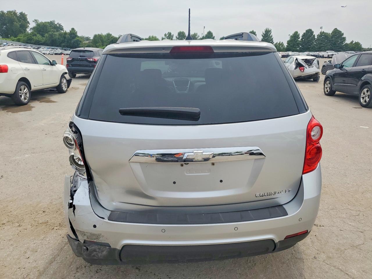 2014 Chevrolet Equinox Lt Silver vin: 2GNALCEK4E6251911
