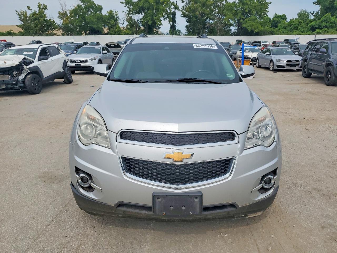 2014 Chevrolet Equinox Lt Silver vin: 2GNALCEK4E6251911