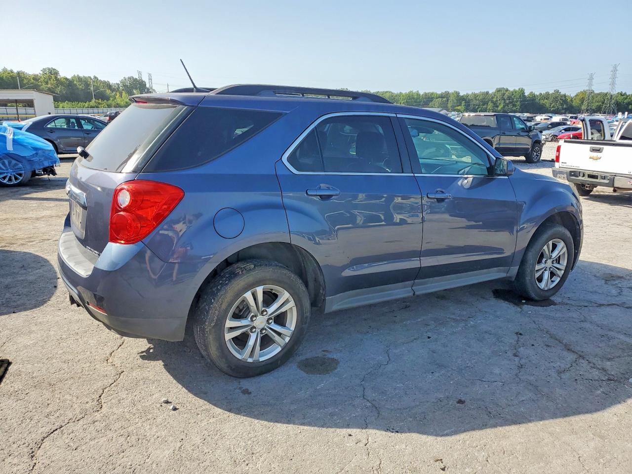 2014 Chevrolet Equinox Lt Blue vin: 2GNALCEK4E6285007