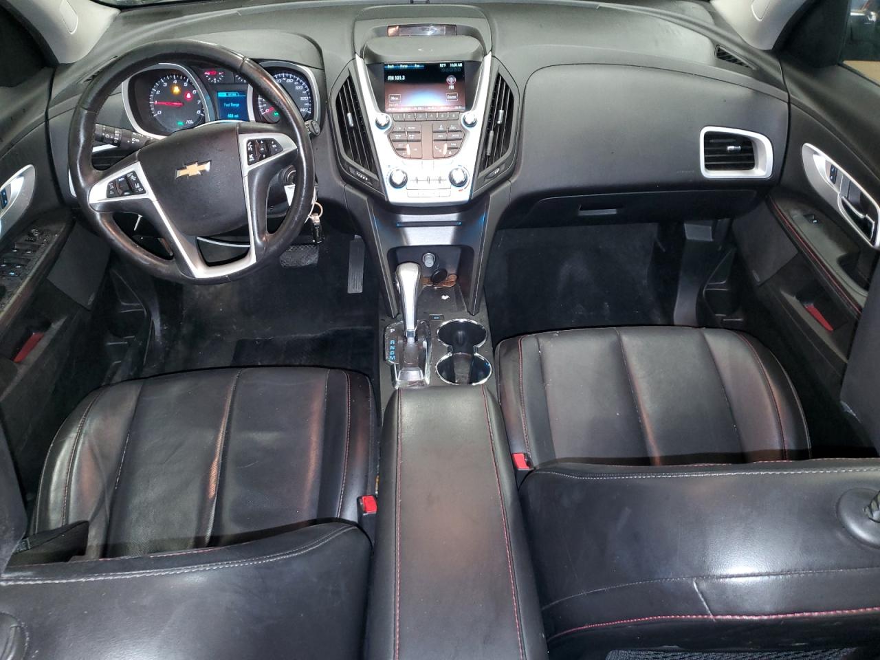 2014 Chevrolet Equinox Lt Black vin: 2GNALCEK4E6346758