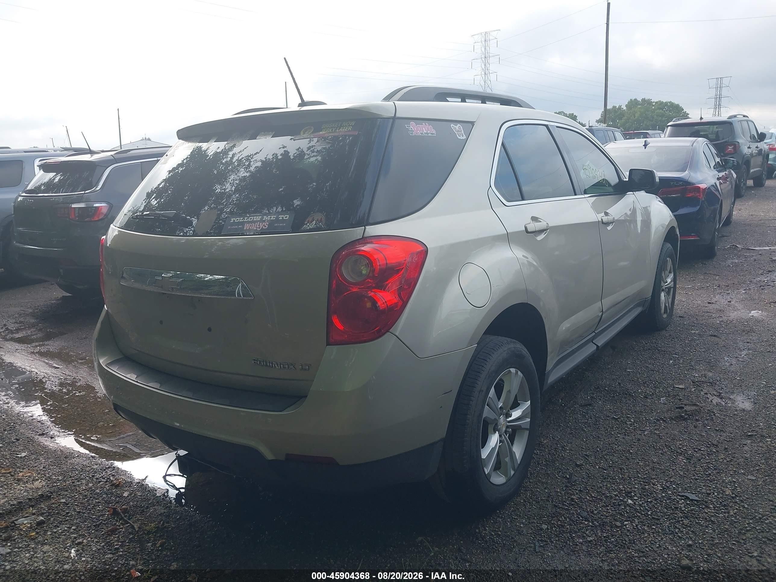 2015 Chevrolet Equinox Lt Gold vin: 2GNALCEK4F1115969
