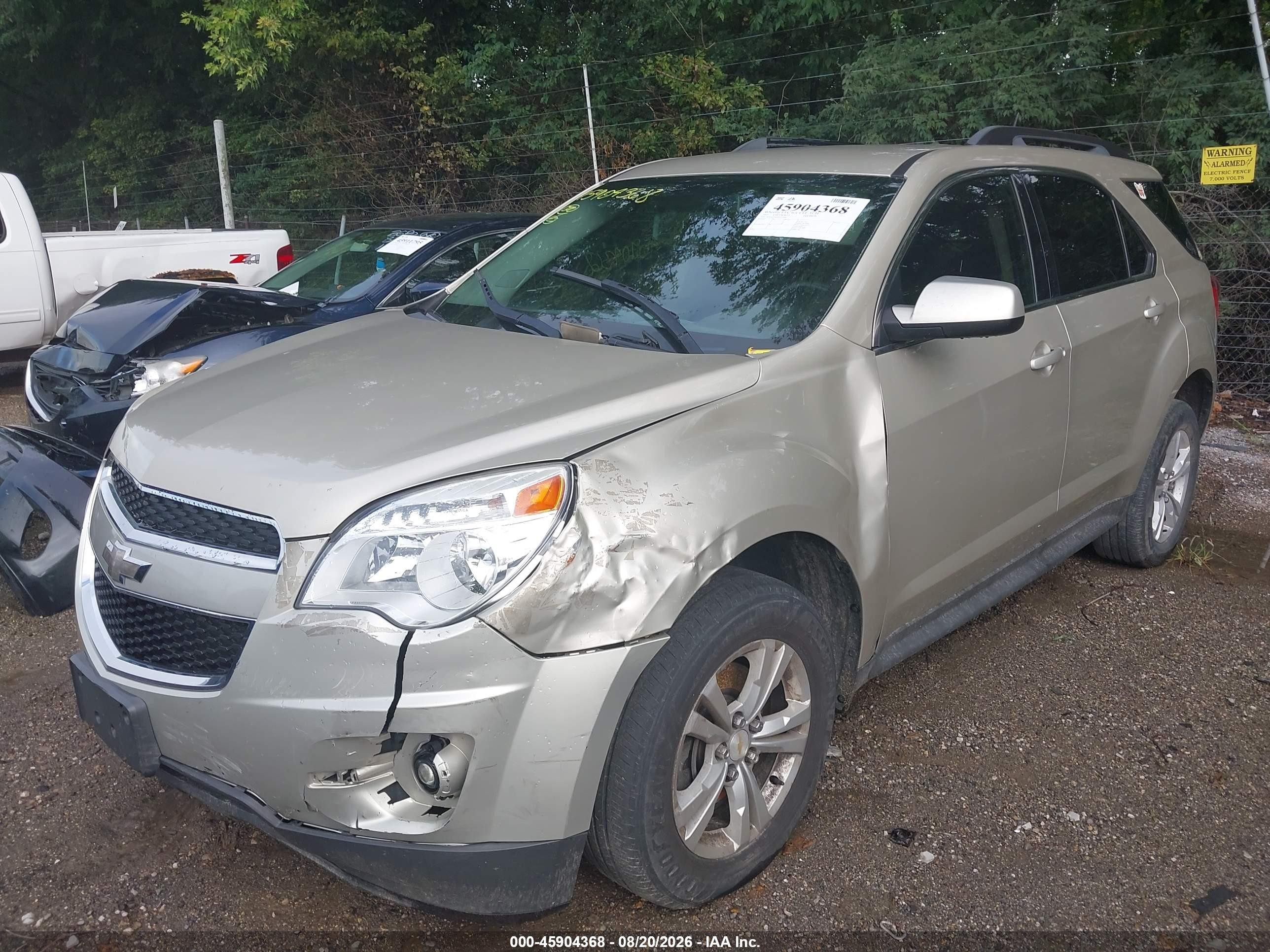 2015 Chevrolet Equinox Lt Gold vin: 2GNALCEK4F1115969