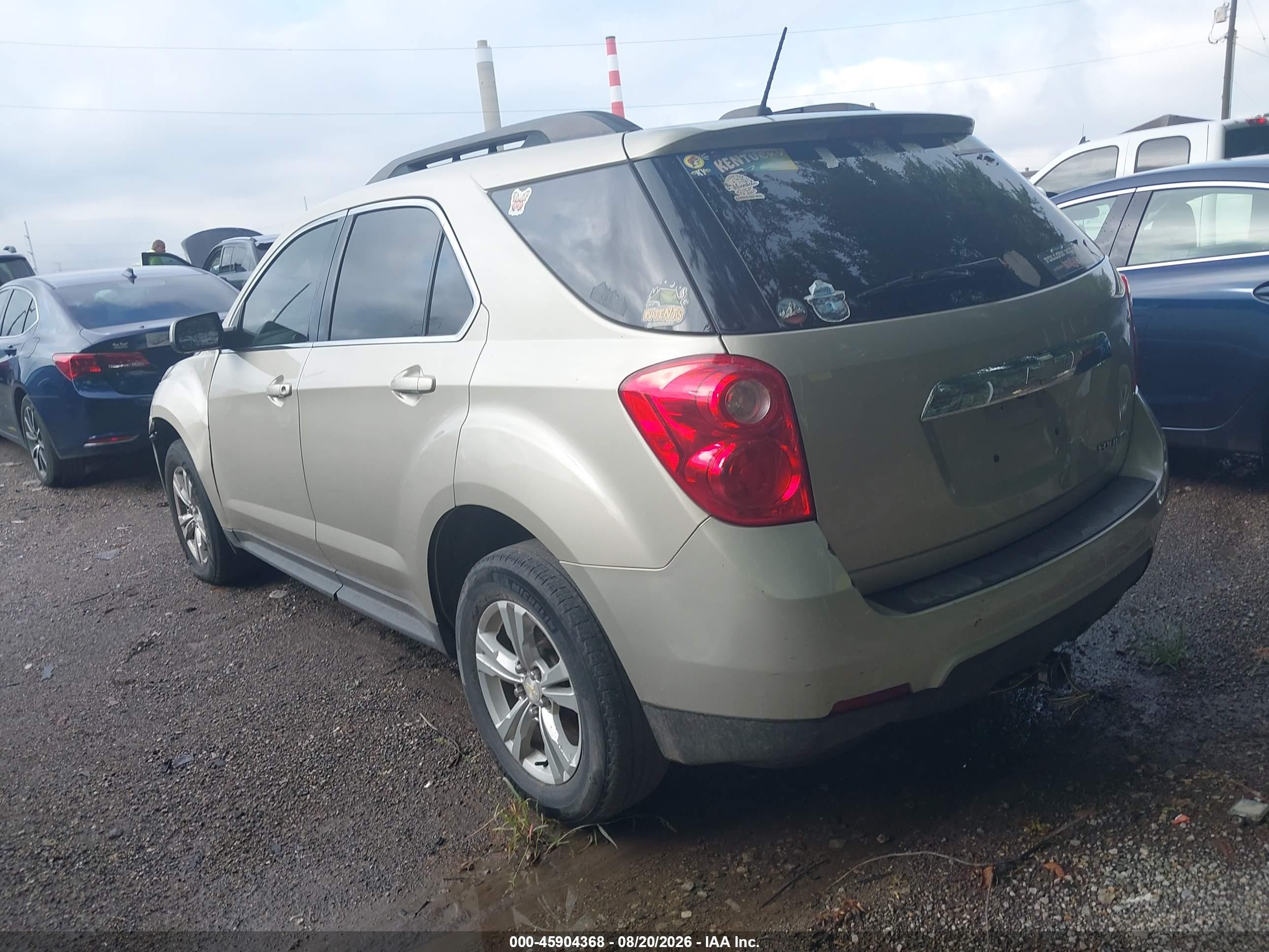 2015 Chevrolet Equinox Lt Gold vin: 2GNALCEK4F1115969