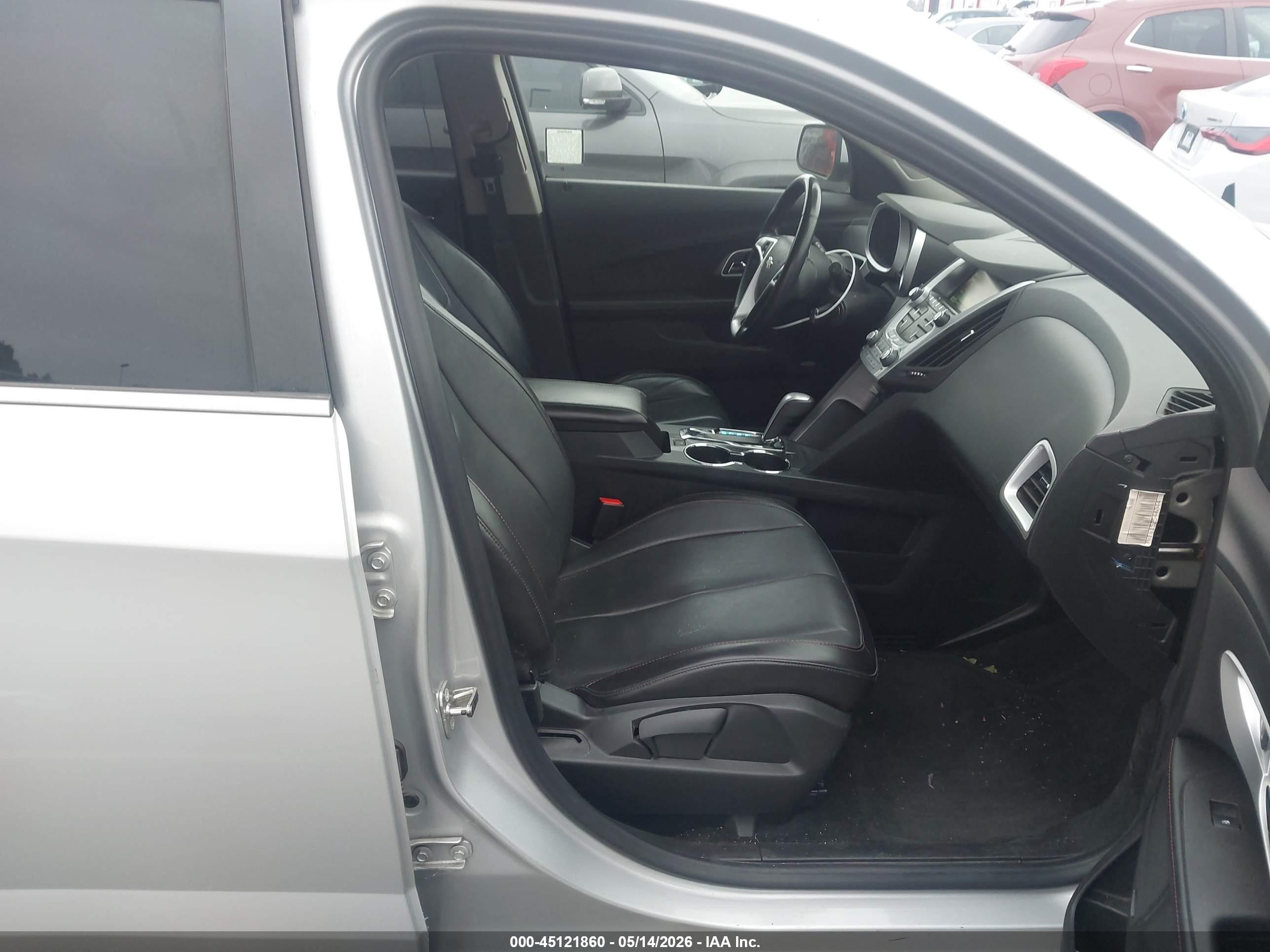 2015 Chevrolet Equinox 2lt Серебряный vin: 2GNALCEK4F1148356