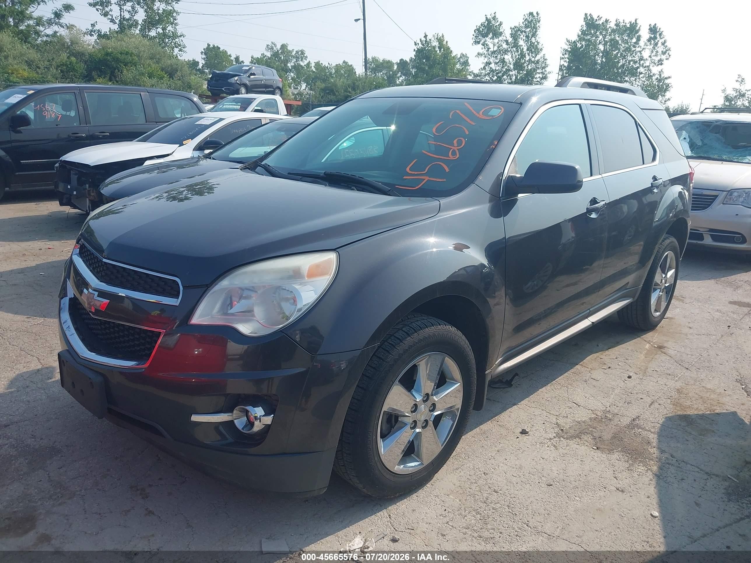 2015 Chevrolet Equinox Lt Gray vin: 2GNALCEK4F6249139