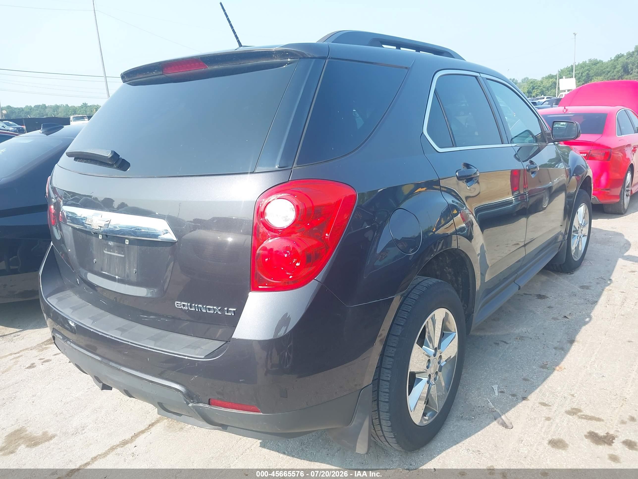 2015 Chevrolet Equinox Lt Gray vin: 2GNALCEK4F6249139