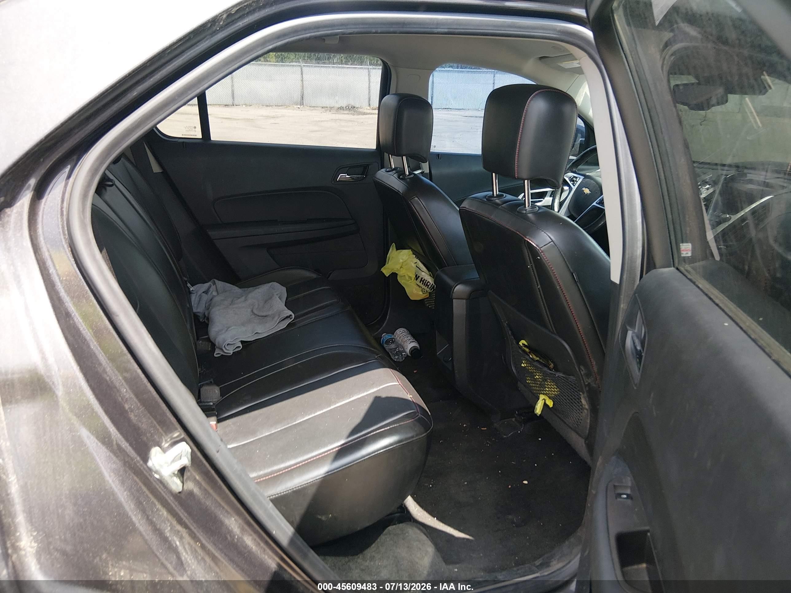 2015 Chevrolet Equinox Lt Black vin: 2GNALCEK4F6274462