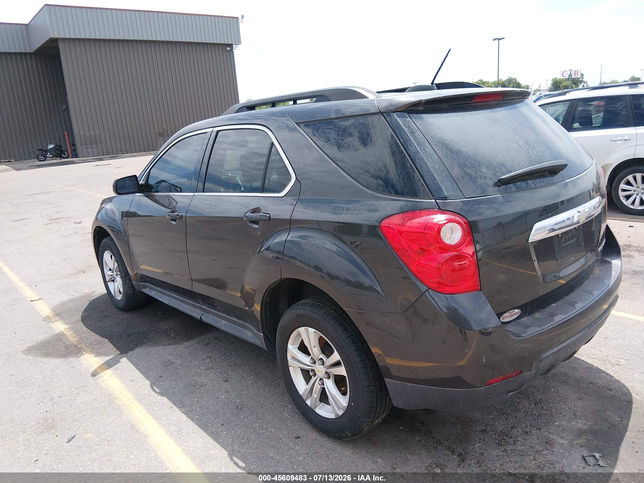 2015 Chevrolet Equinox Lt Black vin: 2GNALCEK4F6274462