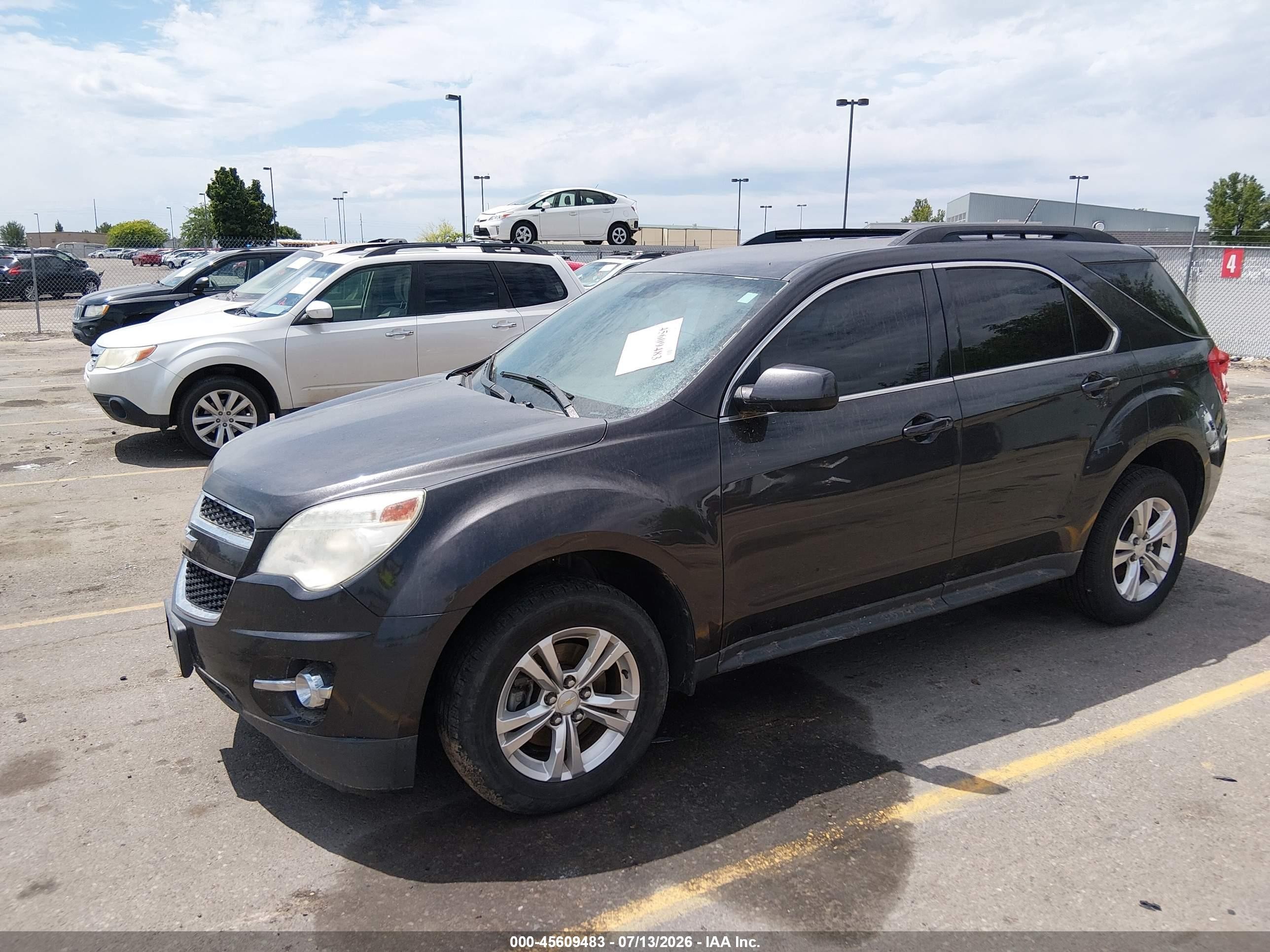 2015 Chevrolet Equinox Lt Black vin: 2GNALCEK4F6274462