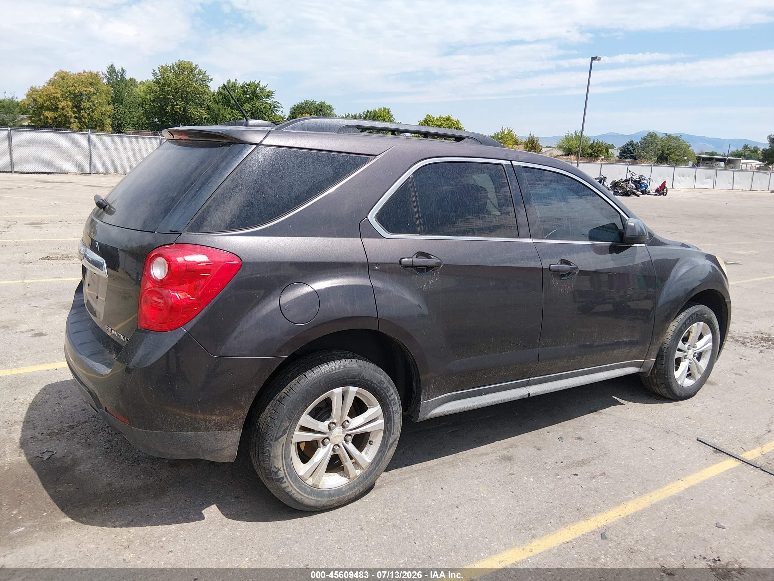 2015 Chevrolet Equinox Lt Black vin: 2GNALCEK4F6274462