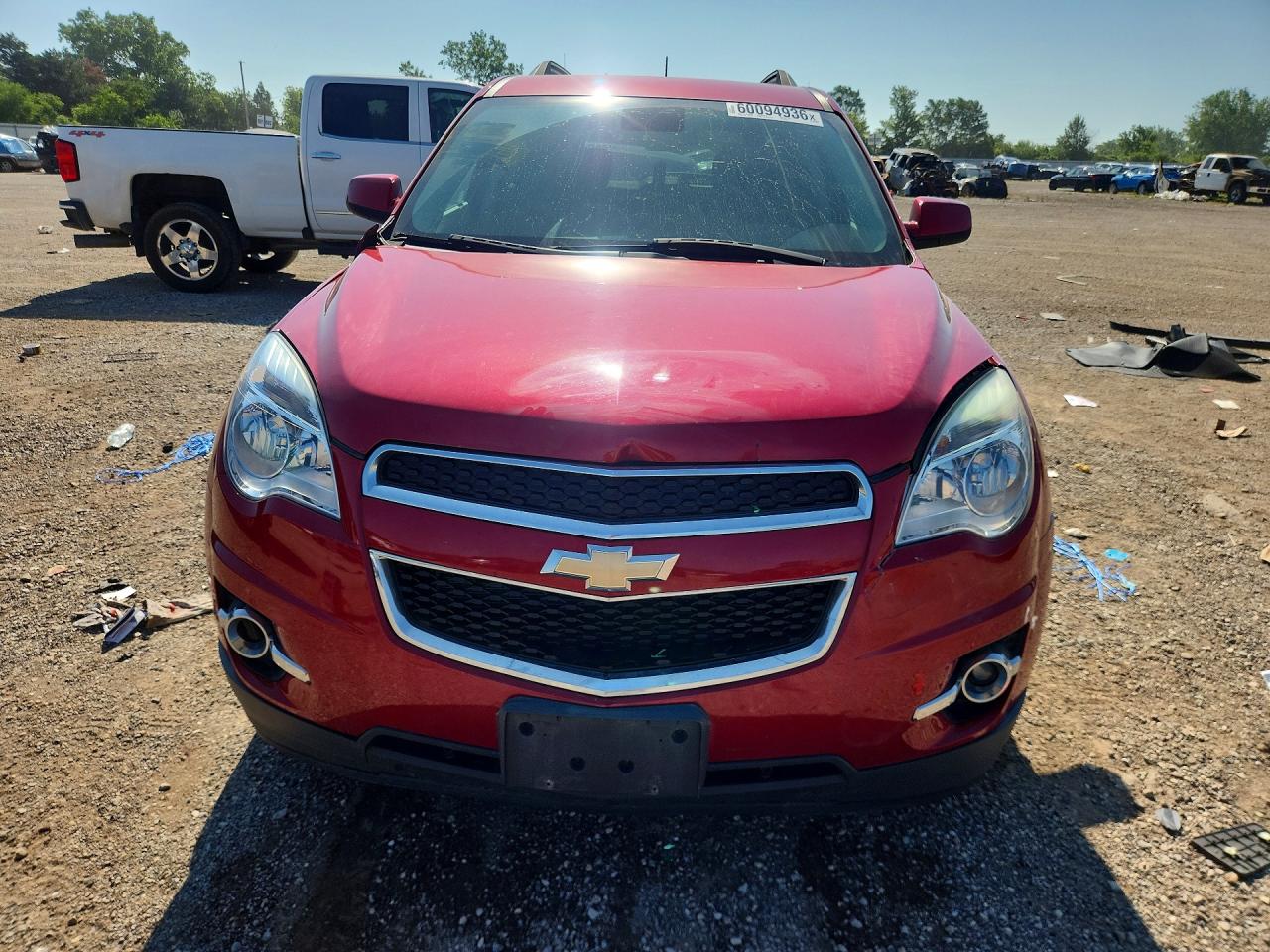2015 Chevrolet Equinox Lt Red vin: 2GNALCEK4F6387912