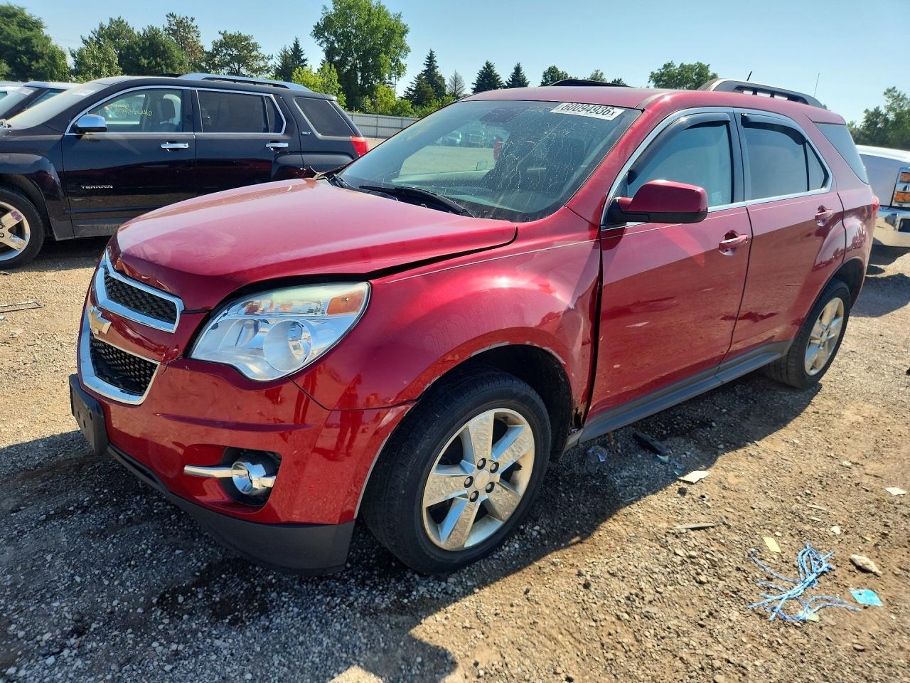 2015 Chevrolet Equinox Lt Red vin: 2GNALCEK4F6387912