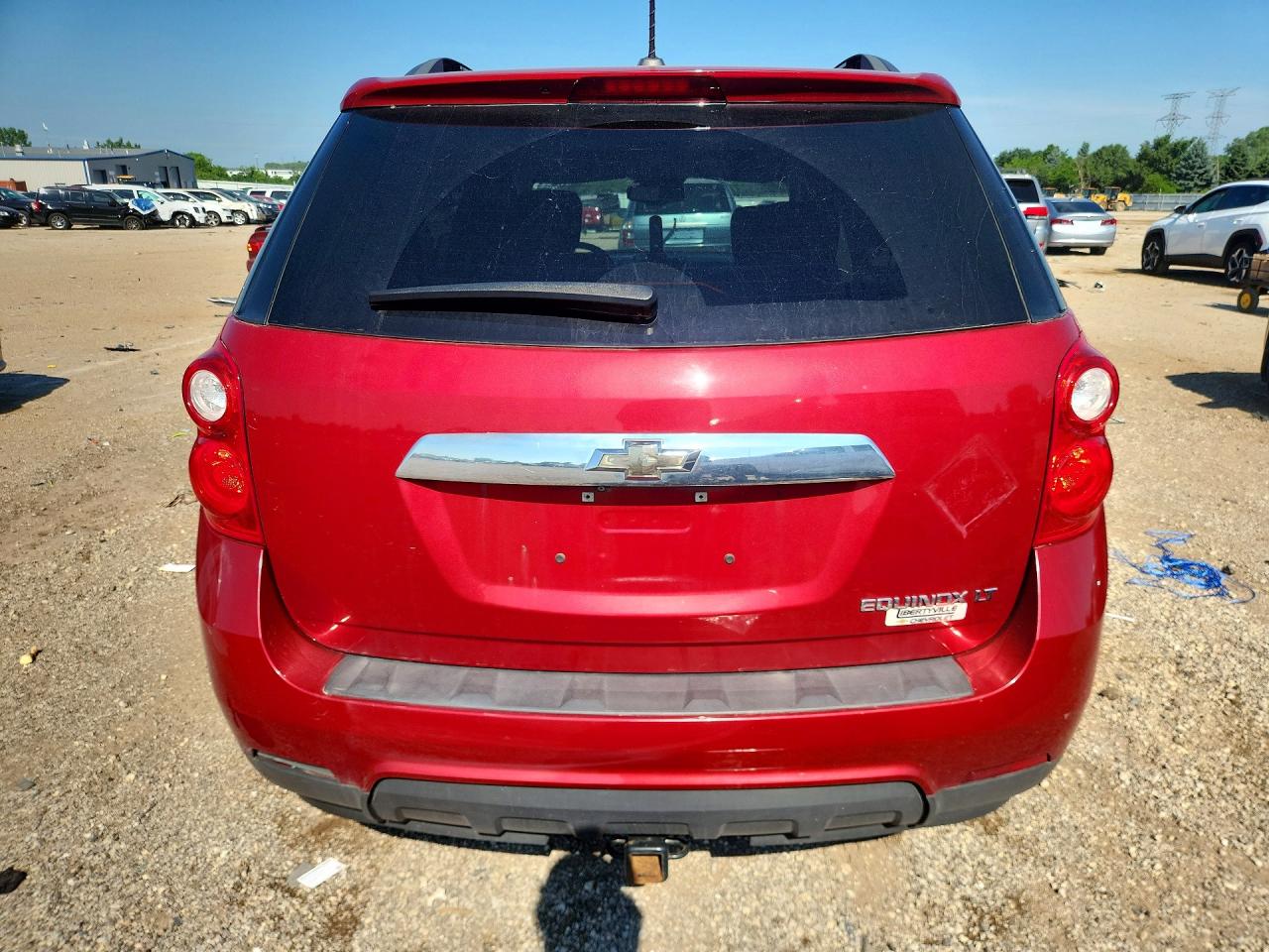 2015 Chevrolet Equinox Lt Red vin: 2GNALCEK4F6387912