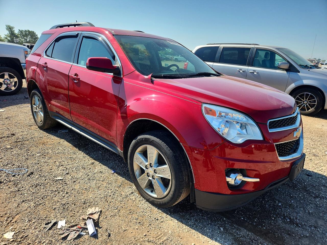 2015 Chevrolet Equinox Lt Red vin: 2GNALCEK4F6387912