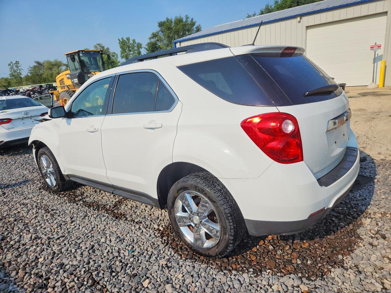 2015 Chevrolet Equinox Lt Белый vin: 2GNALCEK4F6393810
