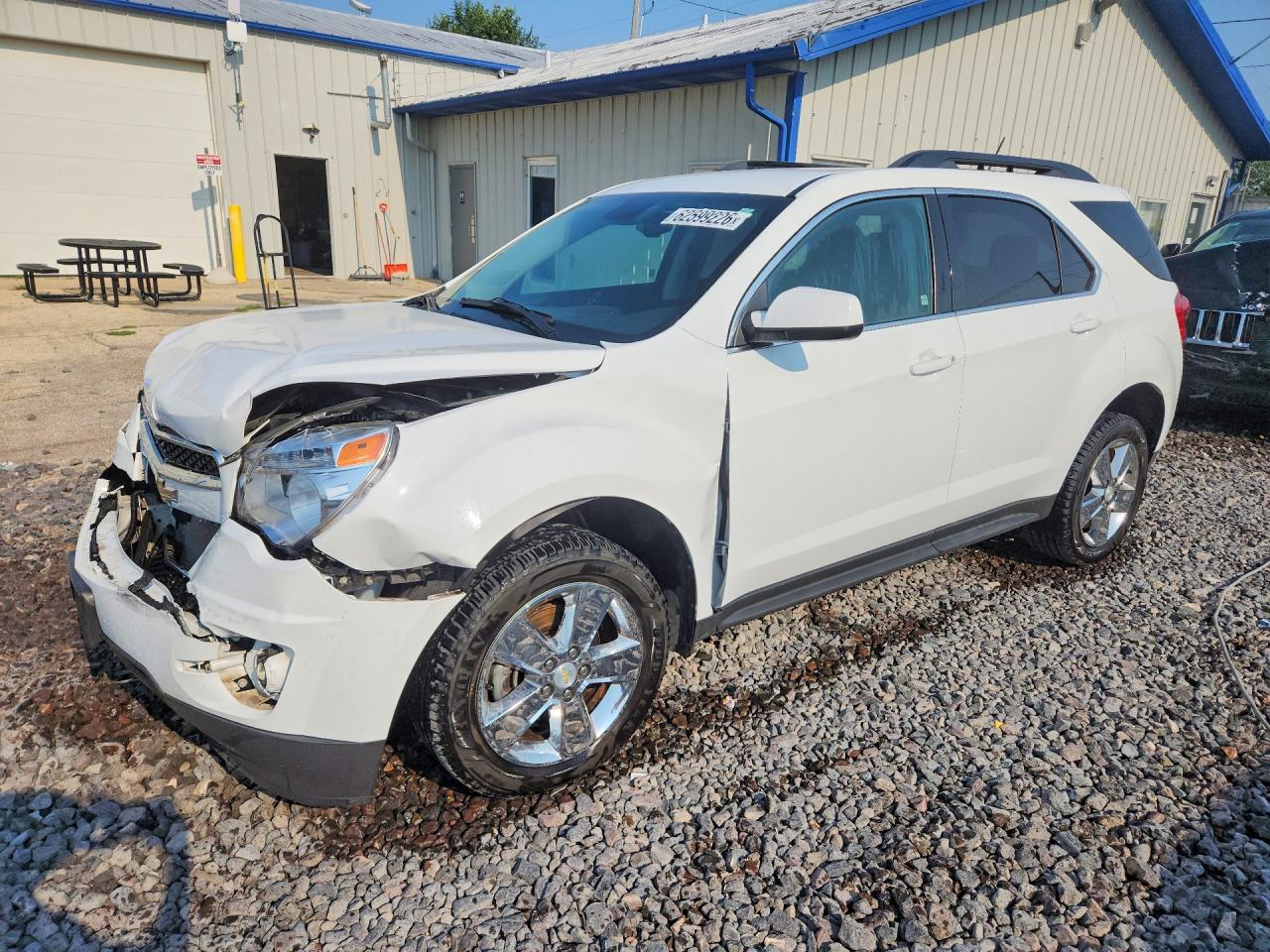 2015 Chevrolet Equinox Lt Белый vin: 2GNALCEK4F6393810