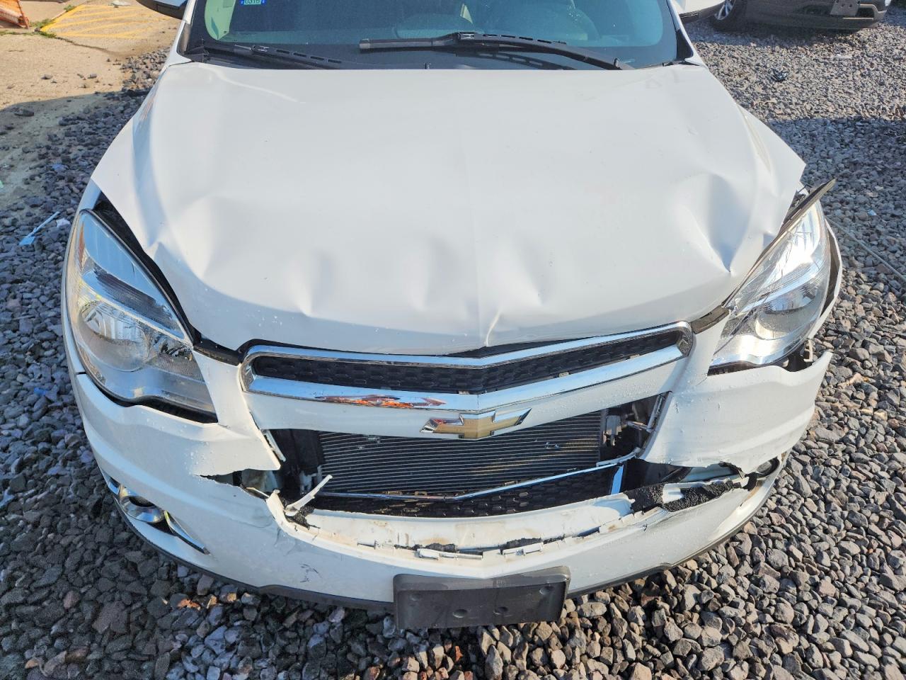 2015 Chevrolet Equinox Lt Белый vin: 2GNALCEK4F6393810