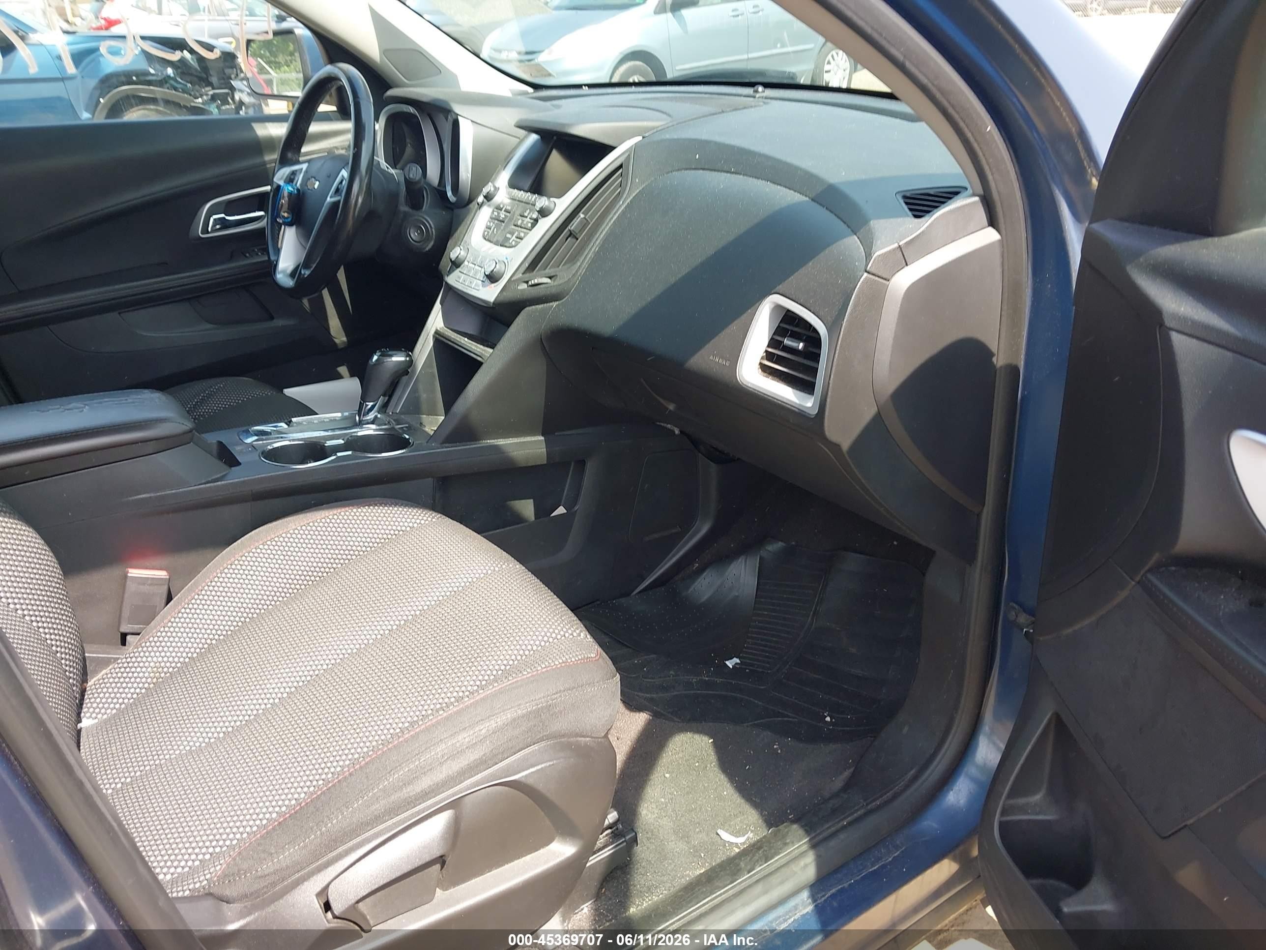 2016 Chevrolet Equinox Lt Blue vin: 2GNALCEK4G6132047