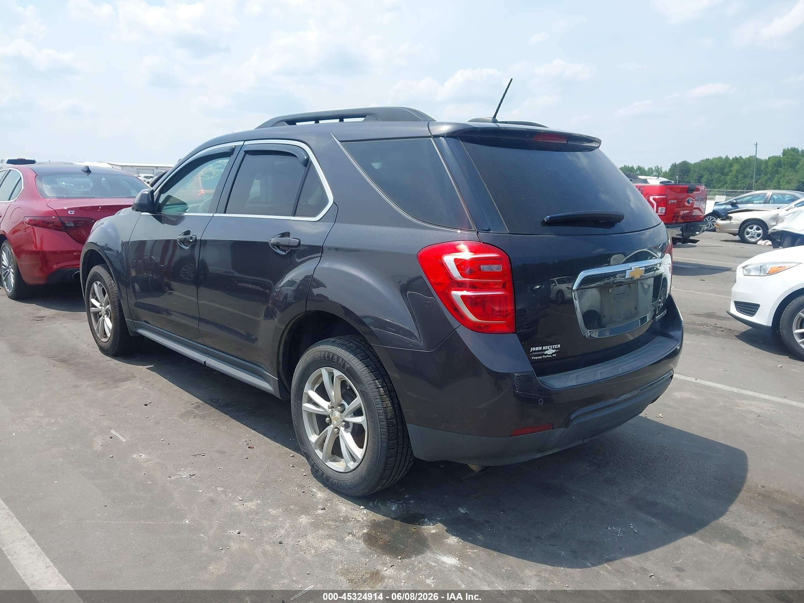 2016 Chevrolet Equinox Lt Gray vin: 2GNALCEK4G6354118