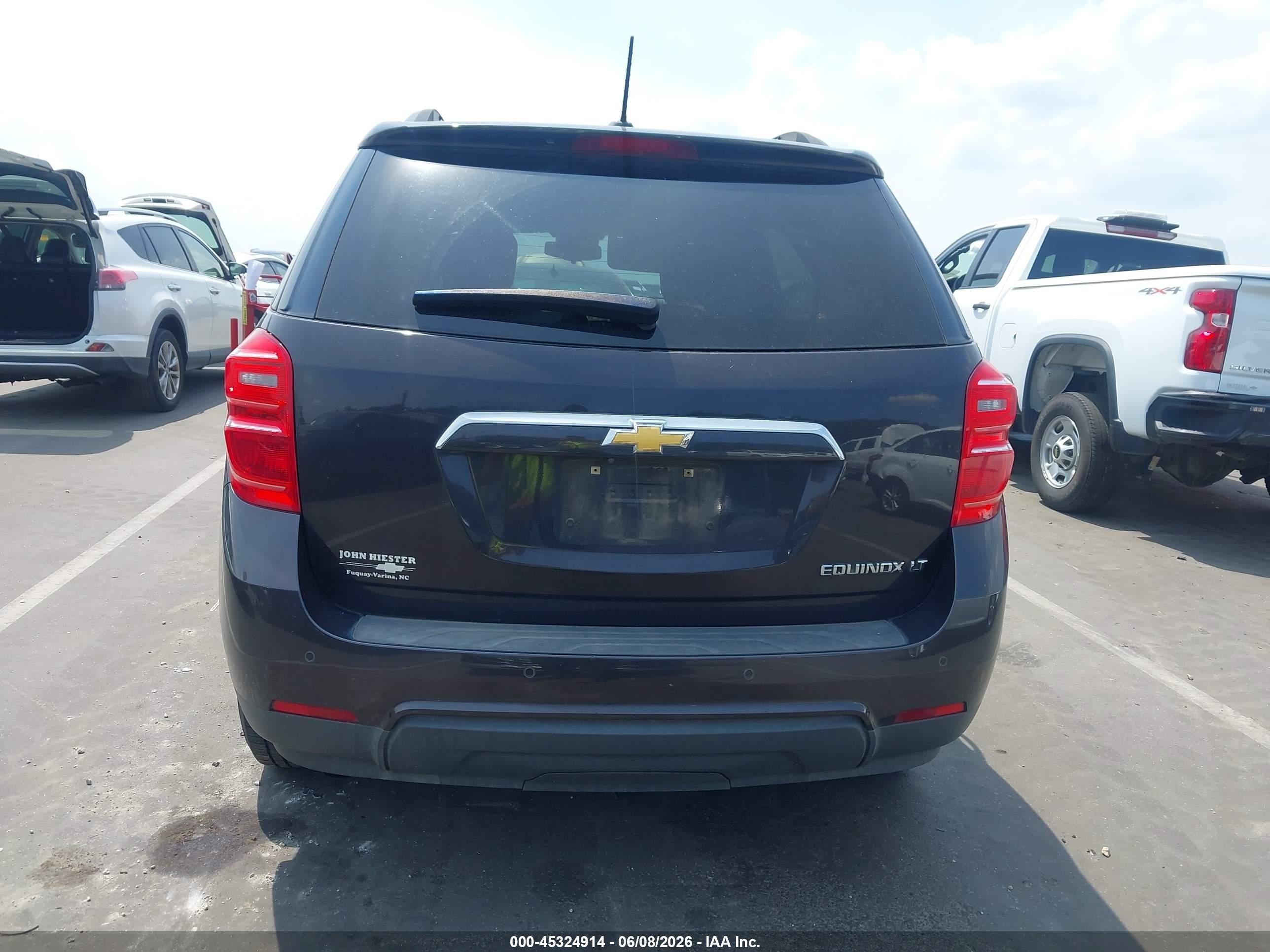 2016 Chevrolet Equinox Lt Gray vin: 2GNALCEK4G6354118