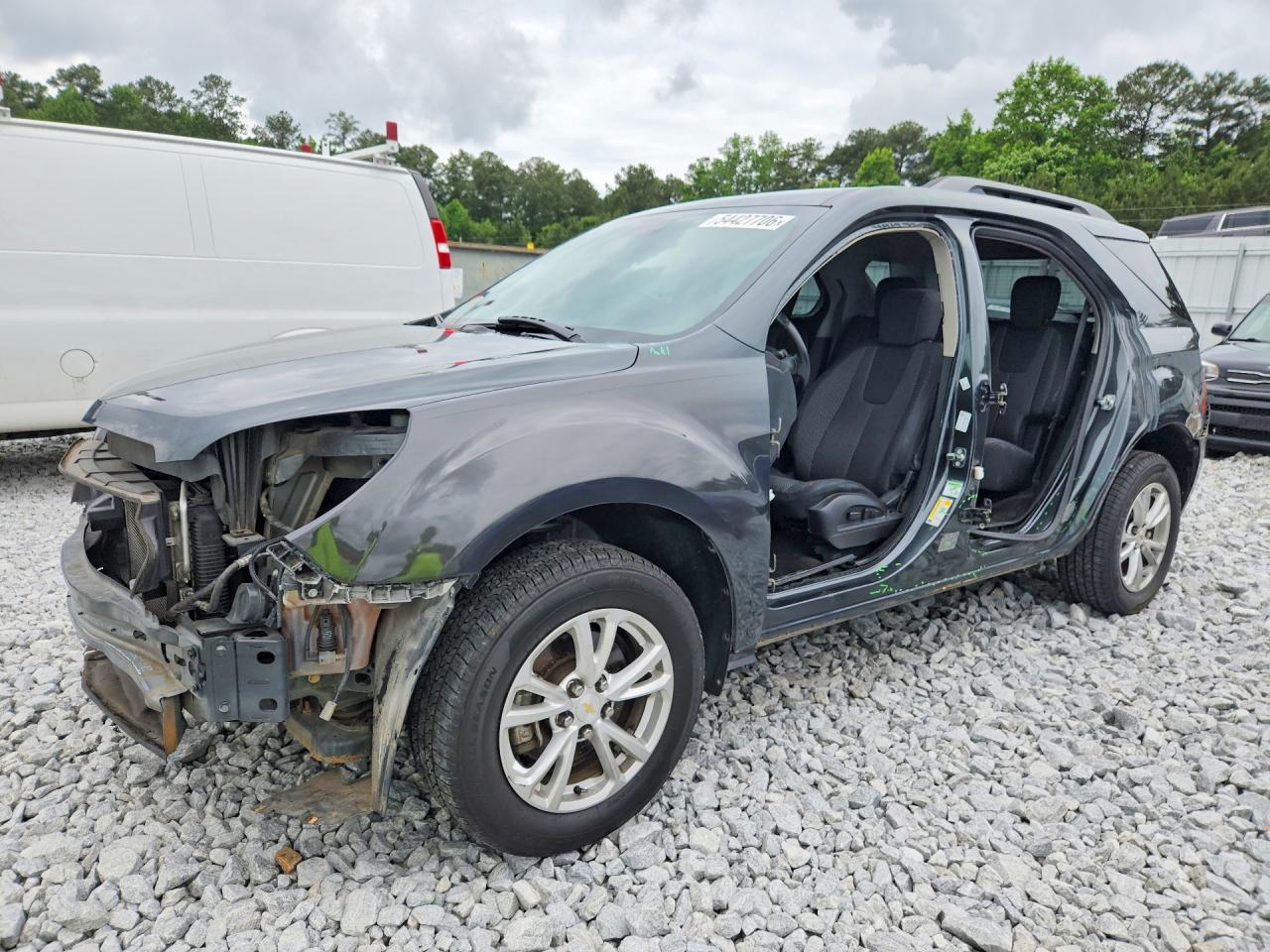 2017 Chevrolet Equinox Lt Серый vin: 2GNALCEK4H1591965