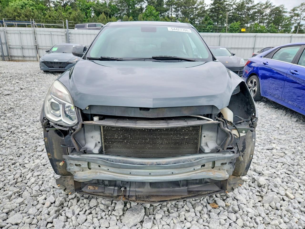 2017 Chevrolet Equinox Lt Серый vin: 2GNALCEK4H1591965