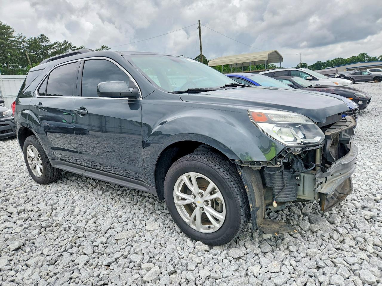 2017 Chevrolet Equinox Lt Серый vin: 2GNALCEK4H1591965