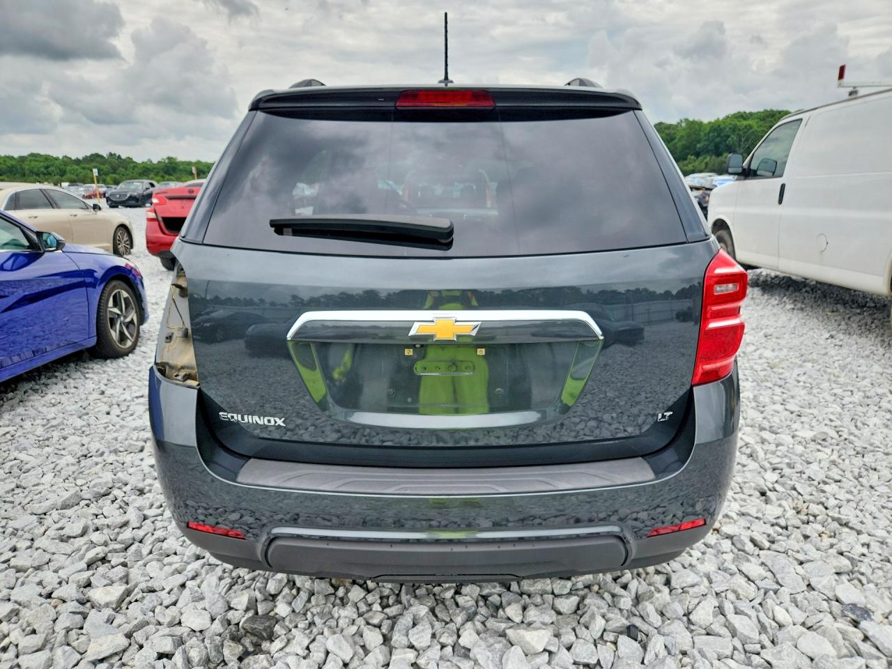 2017 Chevrolet Equinox Lt Серый vin: 2GNALCEK4H1591965