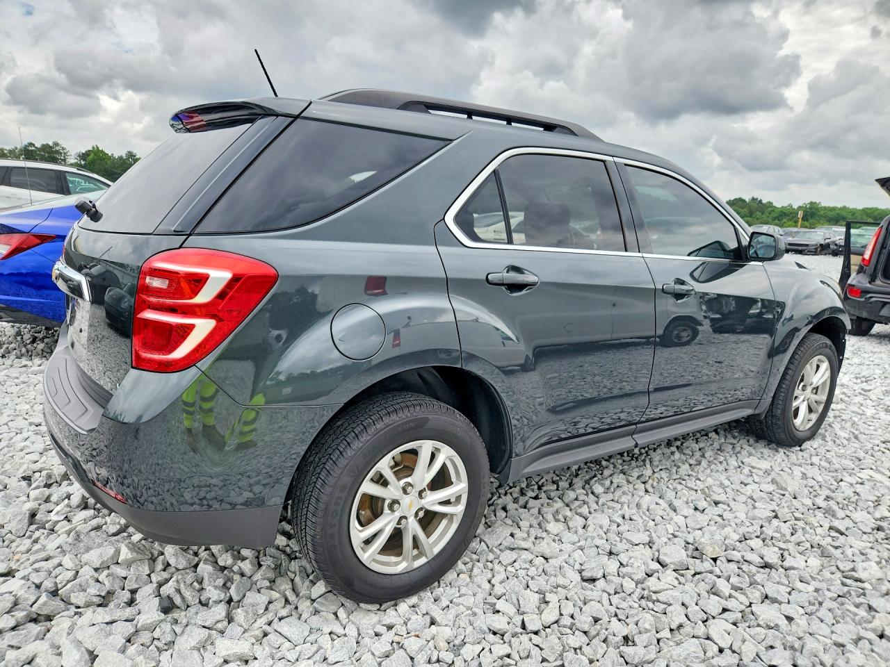 2017 Chevrolet Equinox Lt Серый vin: 2GNALCEK4H1591965