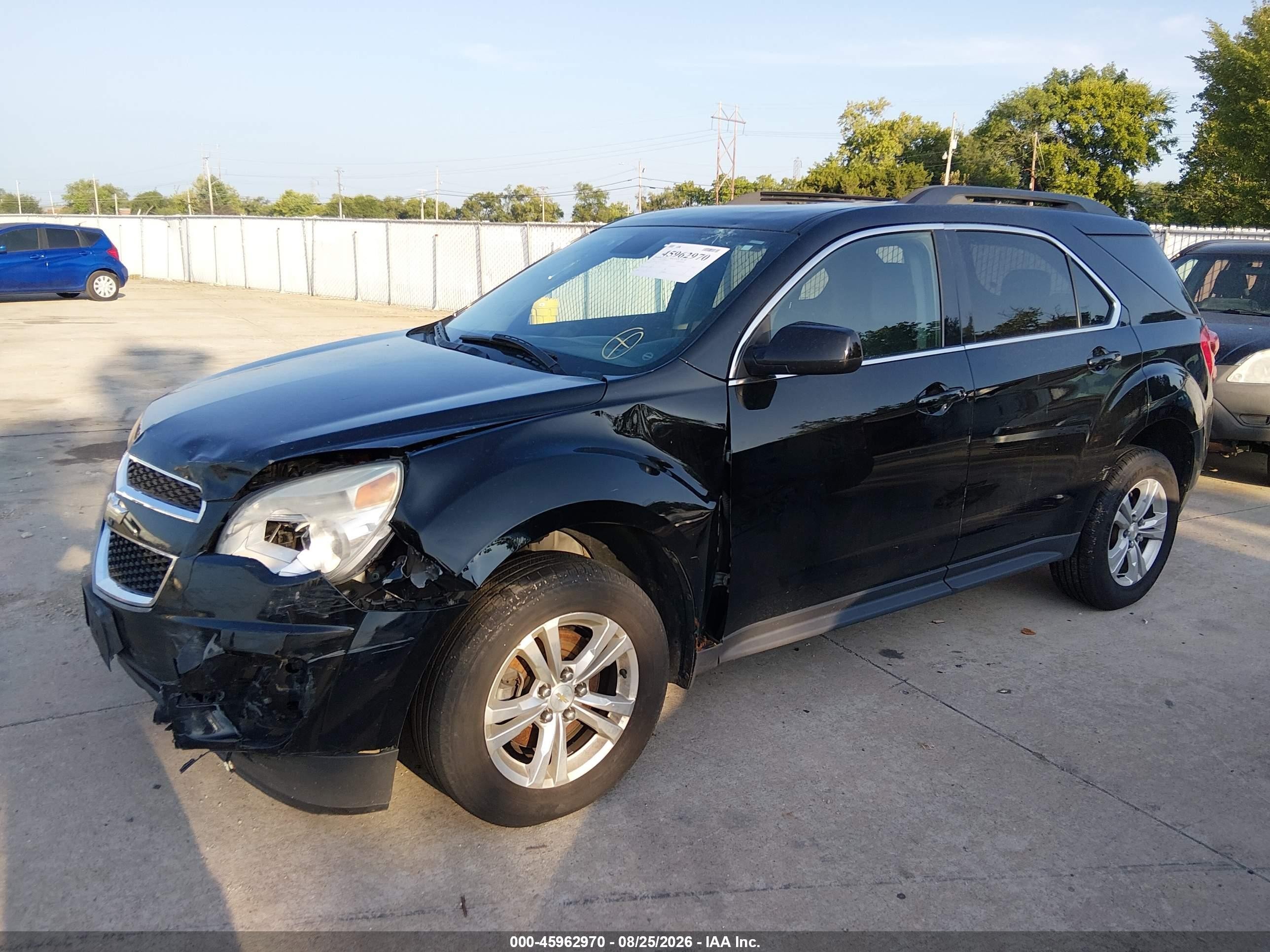 2015 Chevrolet Equinox 2lt Black vin: 2GNALCEK5F1141173