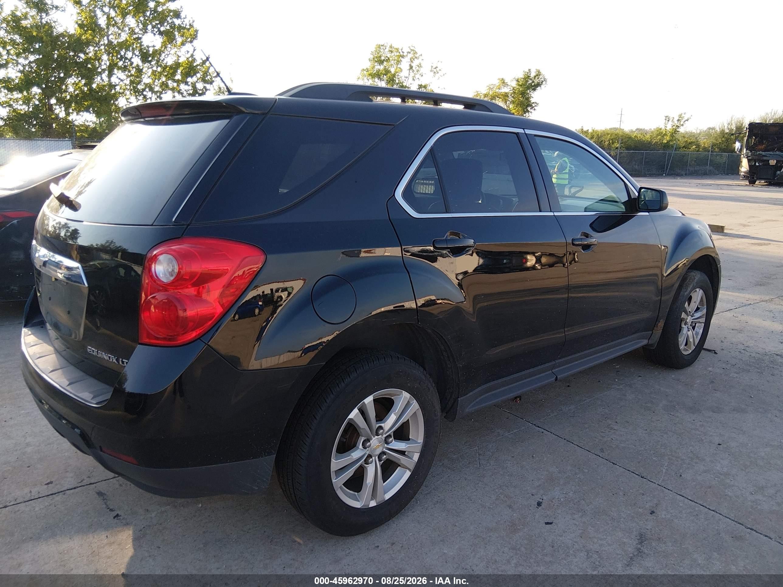 2015 Chevrolet Equinox 2lt Black vin: 2GNALCEK5F1141173