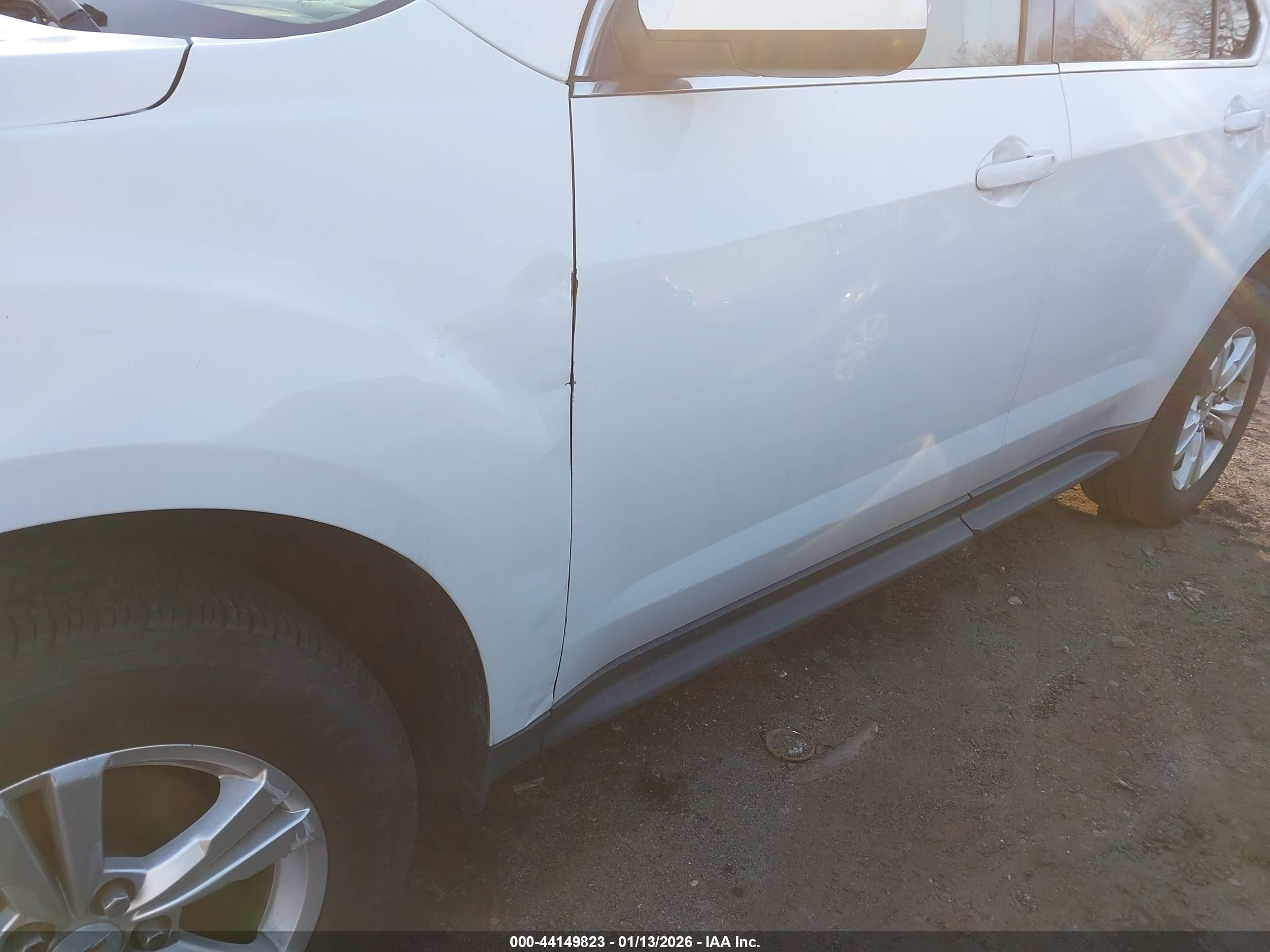 2015 Chevrolet Equinox 2lt White vin: 2GNALCEK5F1148513