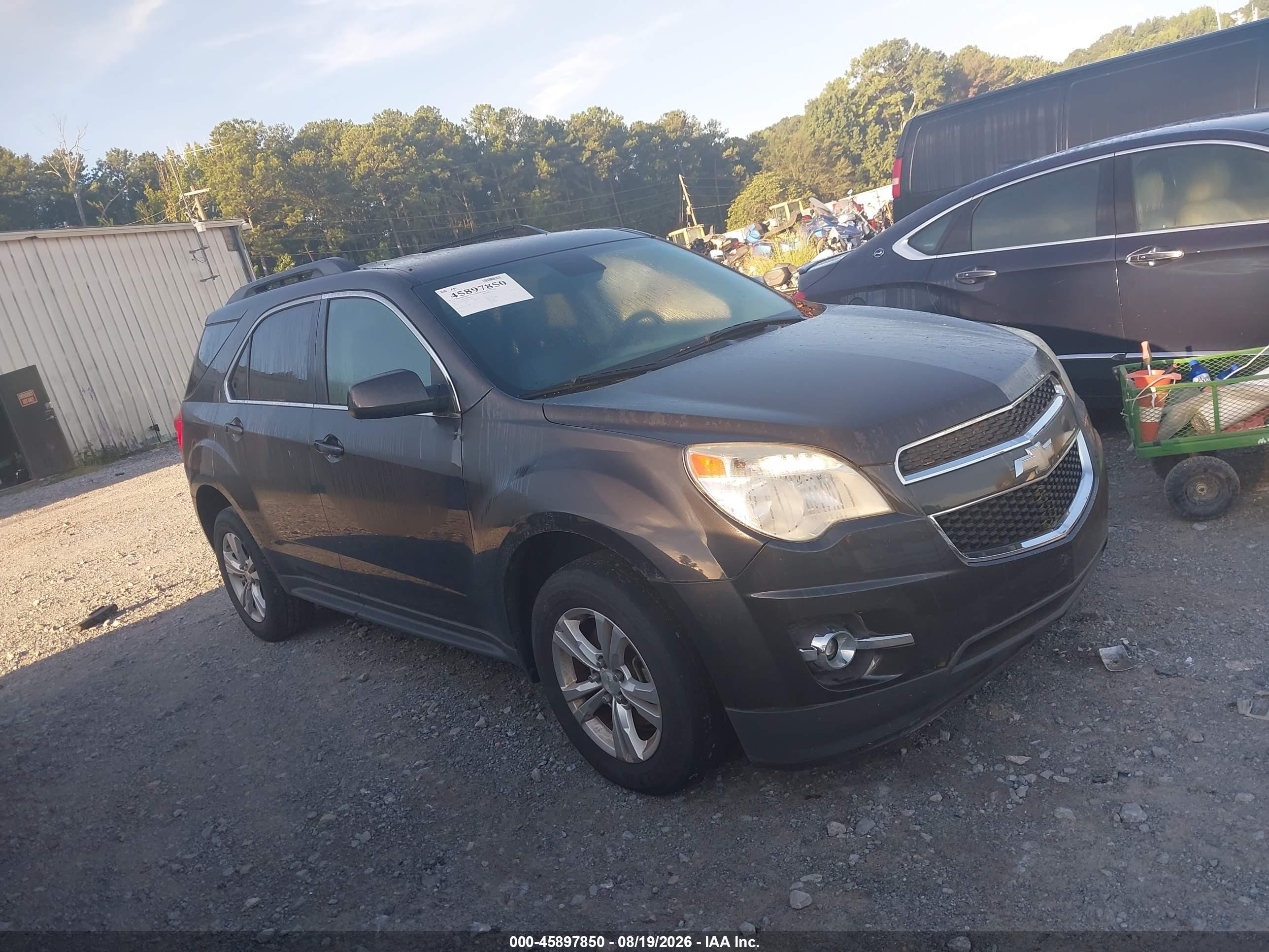 2015 Chevrolet Equinox 2lt Black vin: 2GNALCEK5F6276690