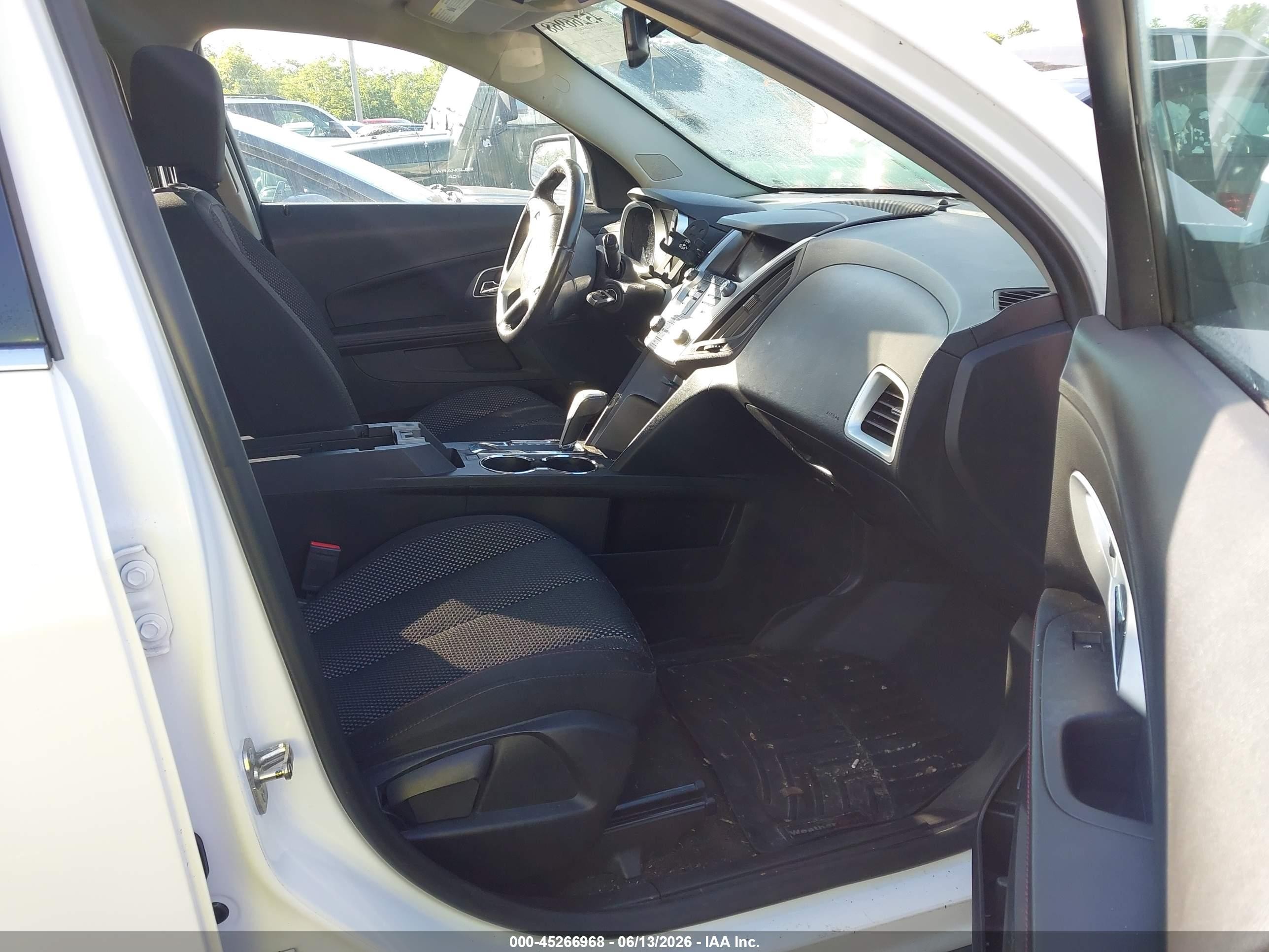 2015 Chevrolet Equinox 2lt White vin: 2GNALCEK5F6294235