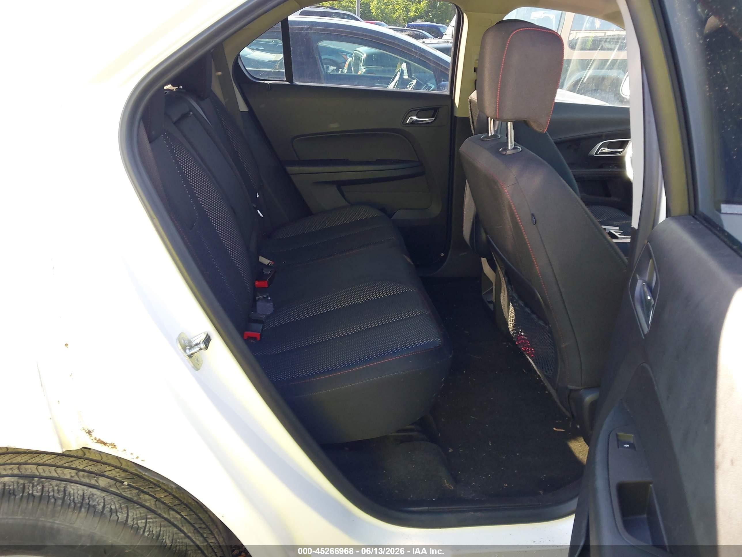 2015 Chevrolet Equinox 2lt White vin: 2GNALCEK5F6294235