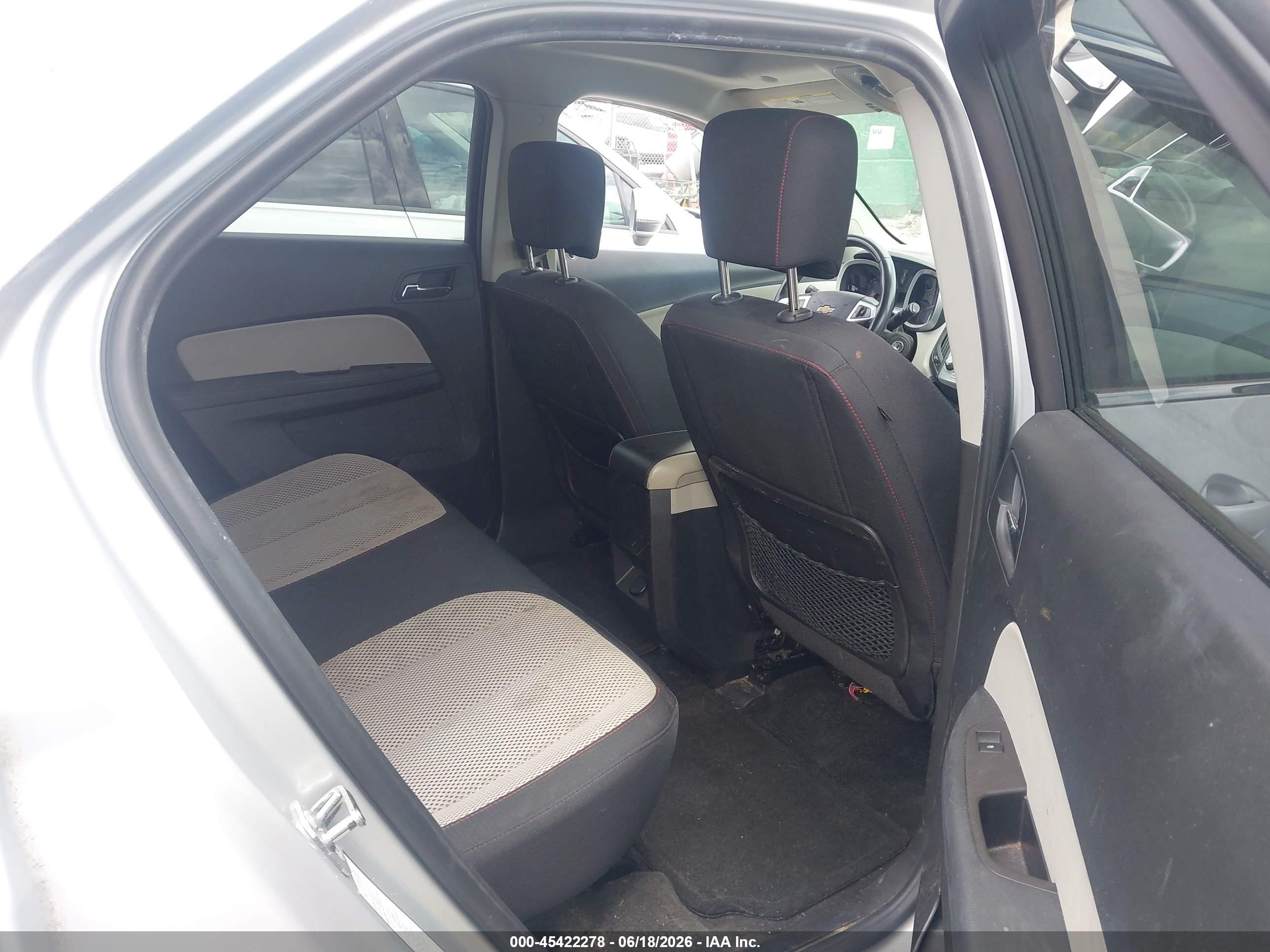 2015 Chevrolet Equinox Lt Silver vin: 2GNALCEK5F6302933