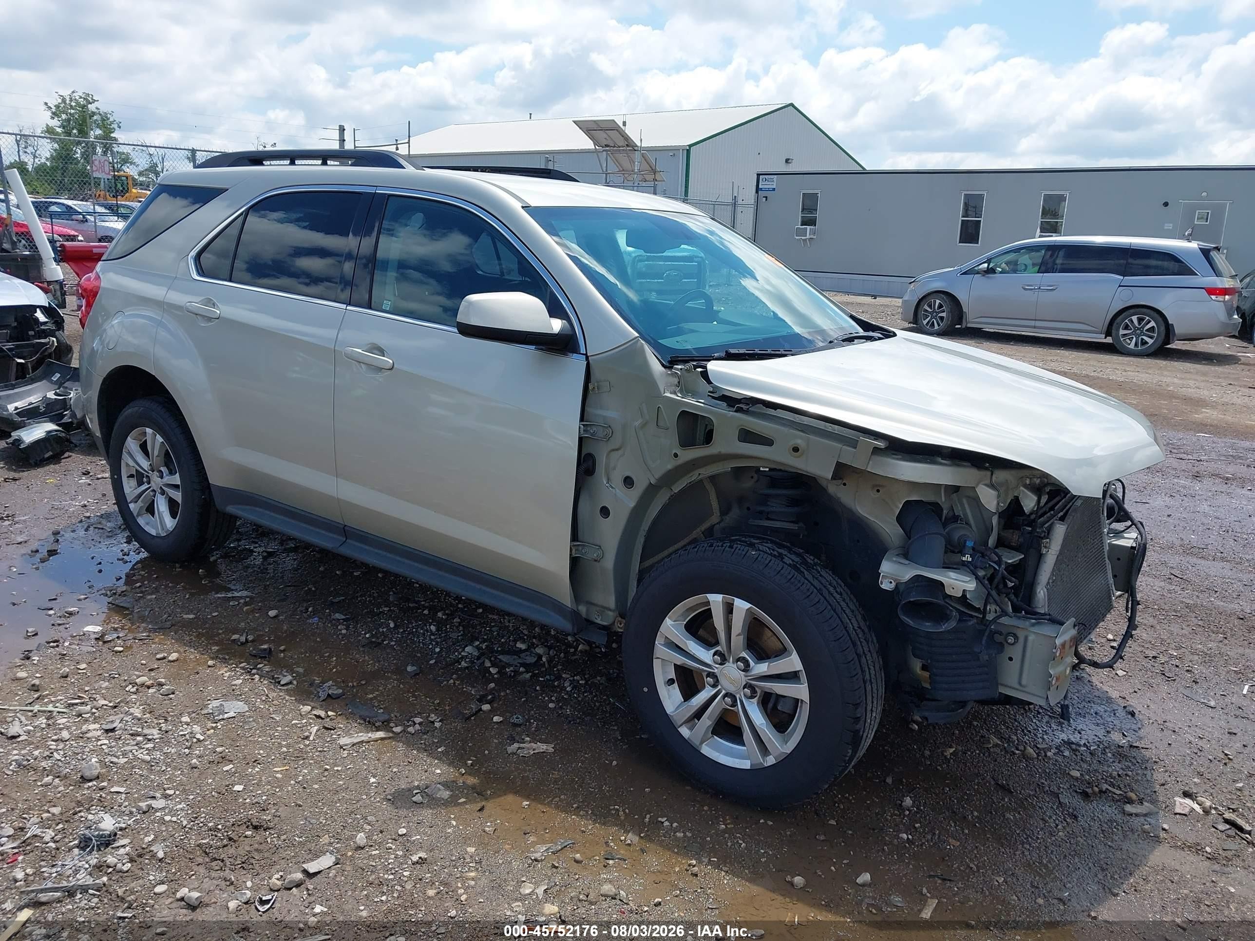 2014 Chevrolet Equinox Lt Золотой vin: 2GNALCEK6E6156816