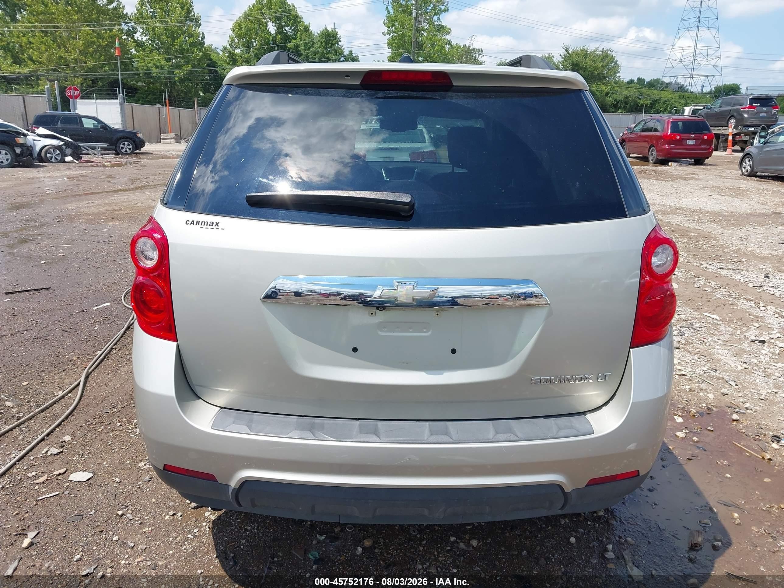 2014 Chevrolet Equinox Lt Золотой vin: 2GNALCEK6E6156816