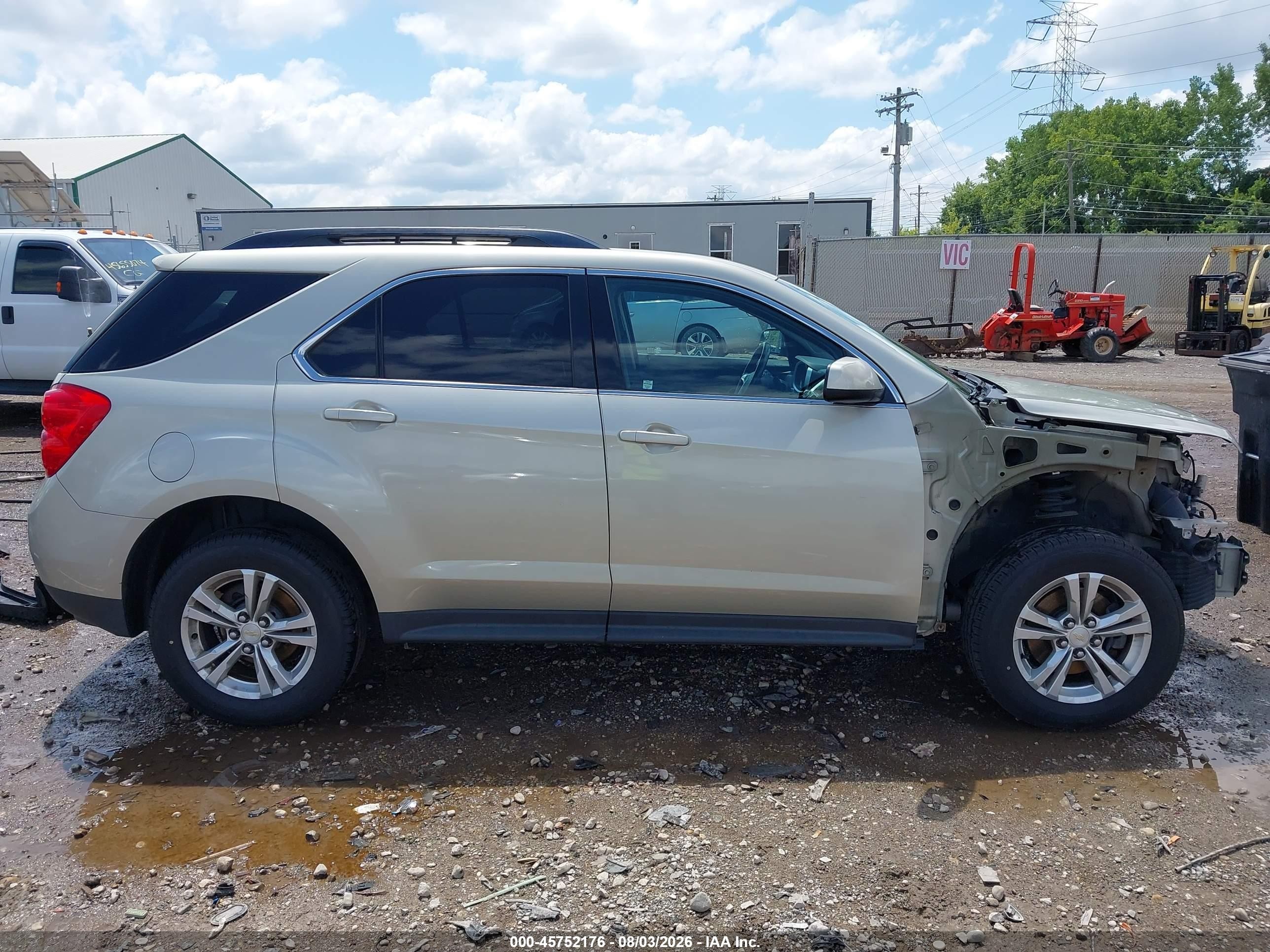 2014 Chevrolet Equinox Lt Золотой vin: 2GNALCEK6E6156816
