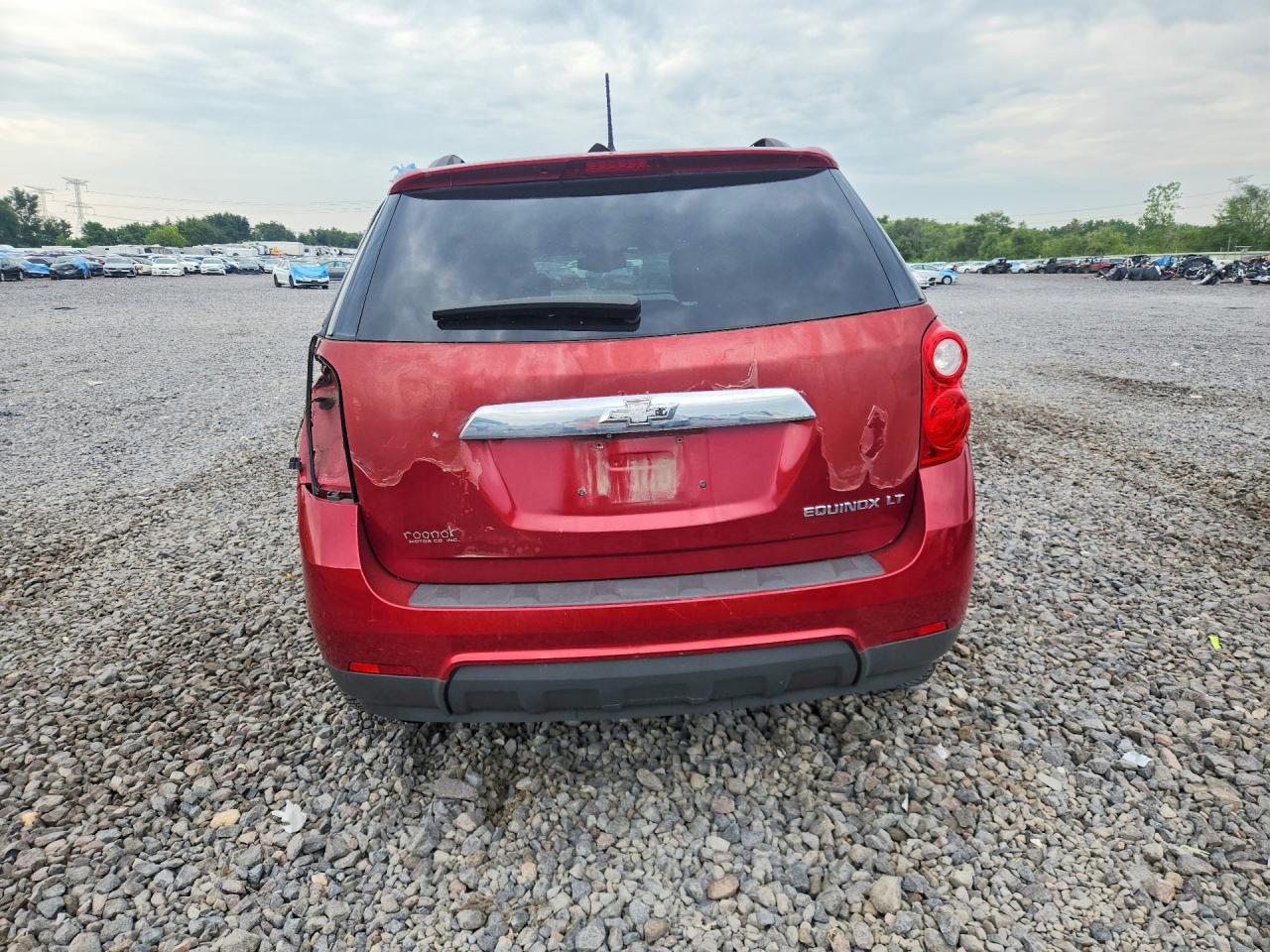 2014 Chevrolet Equinox Lt Burgundy vin: 2GNALCEK6E6246726