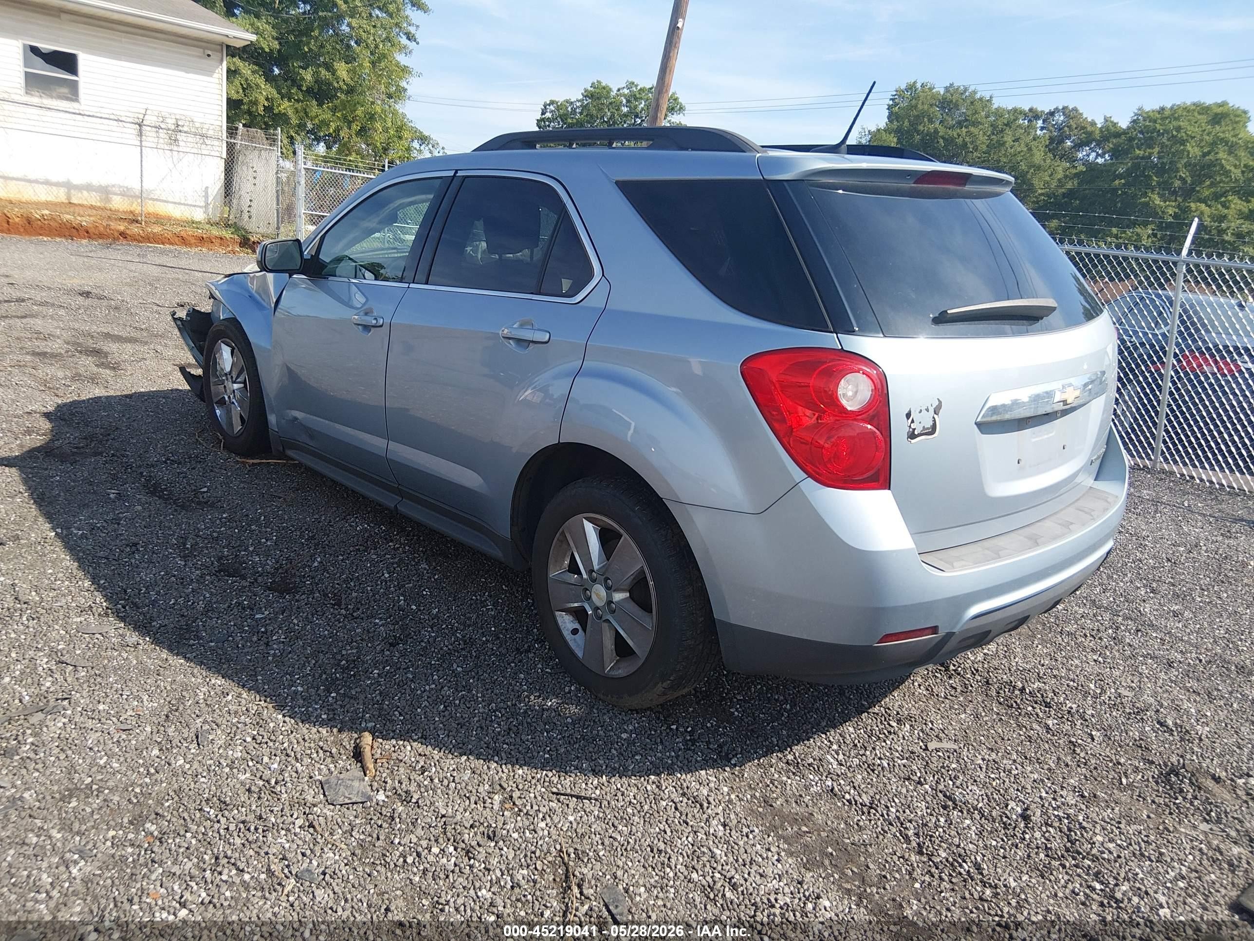 2014 Chevrolet Equinox 2lt Blue vin: 2GNALCEK6E6319478