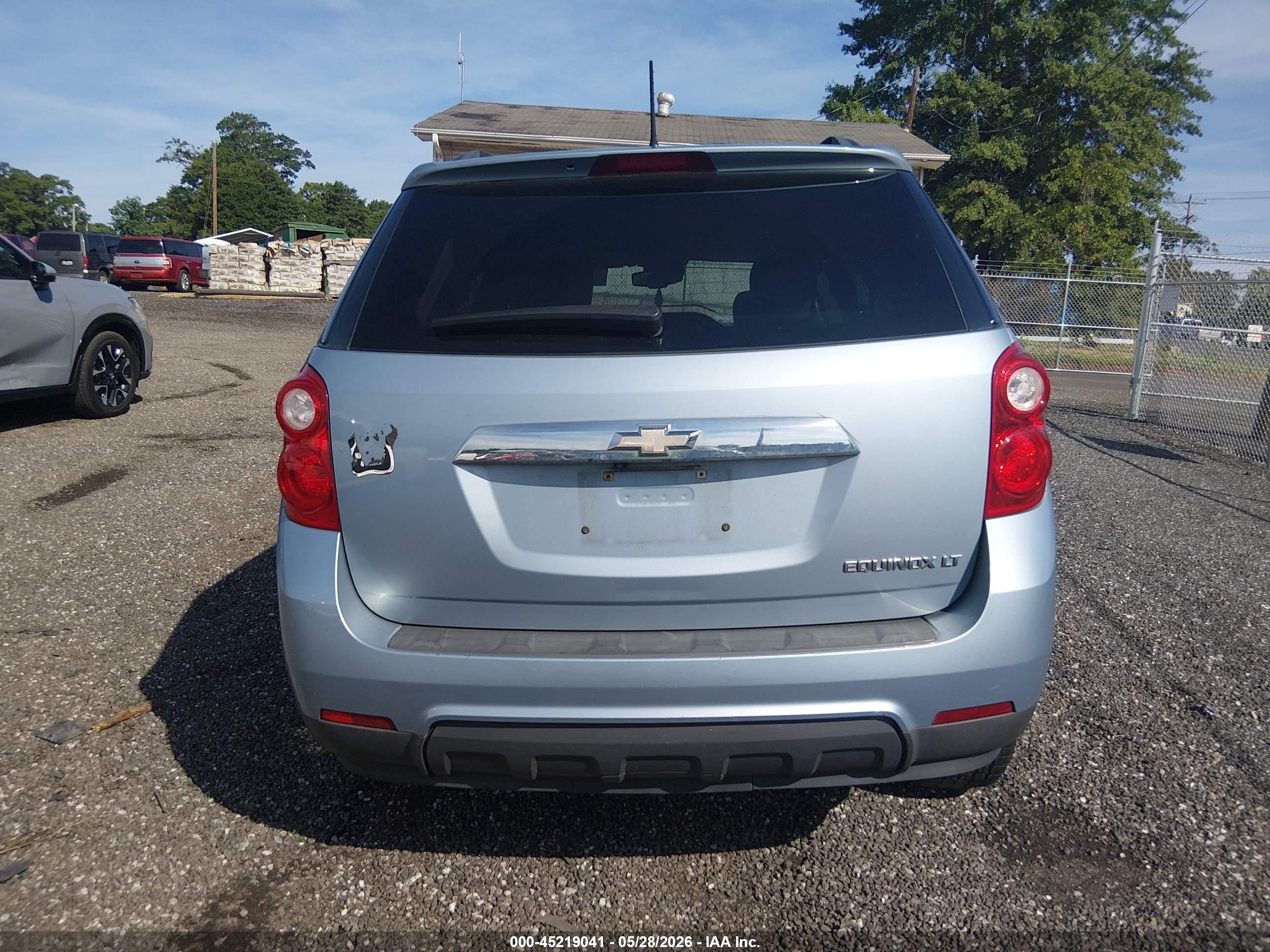 2014 Chevrolet Equinox 2lt Blue vin: 2GNALCEK6E6319478
