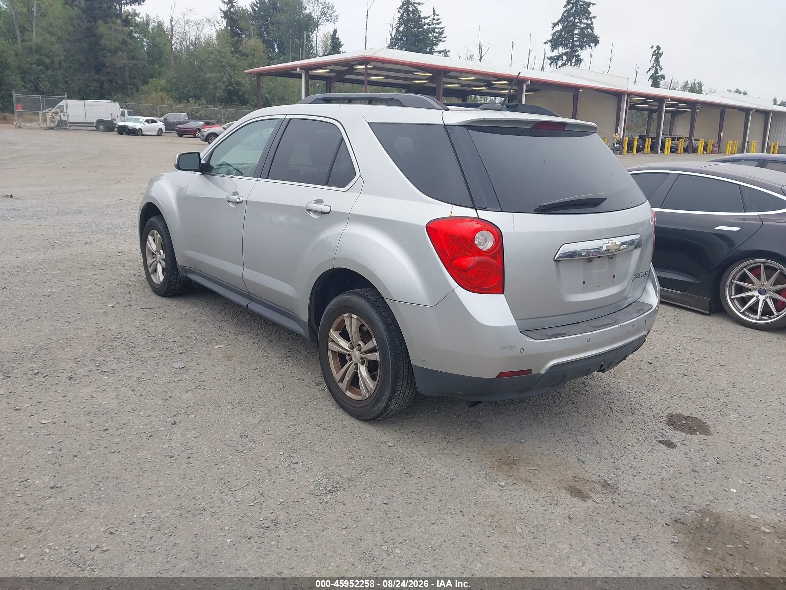 2015 Chevrolet Equinox 2lt Silver vin: 2GNALCEK6F1148746