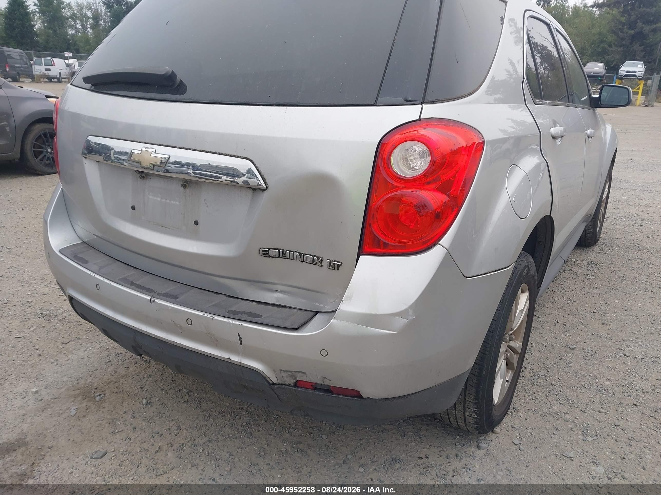 2015 Chevrolet Equinox 2lt Silver vin: 2GNALCEK6F1148746