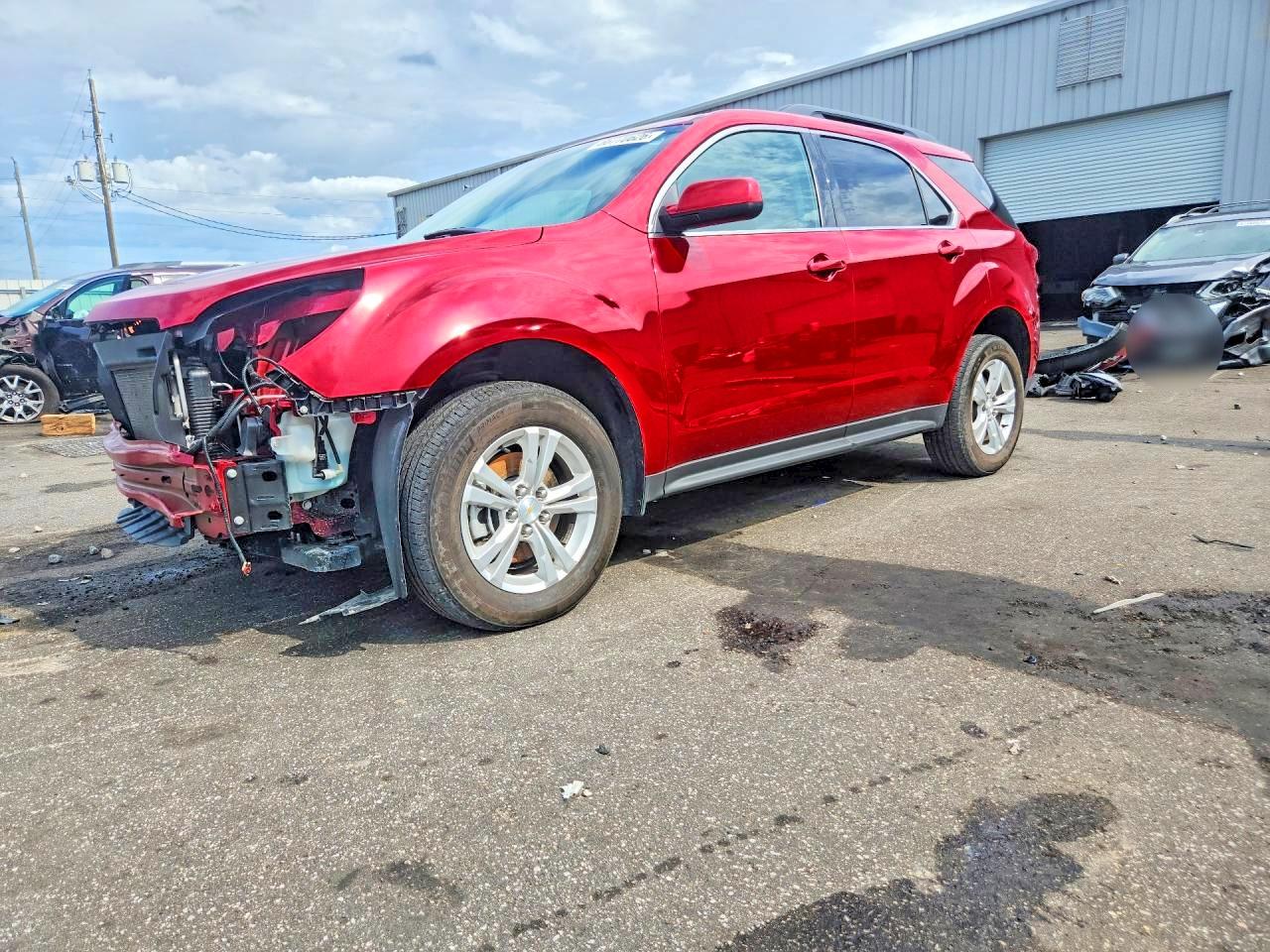 2015 Chevrolet Equinox Lt Red vin: 2GNALCEK6F6136292