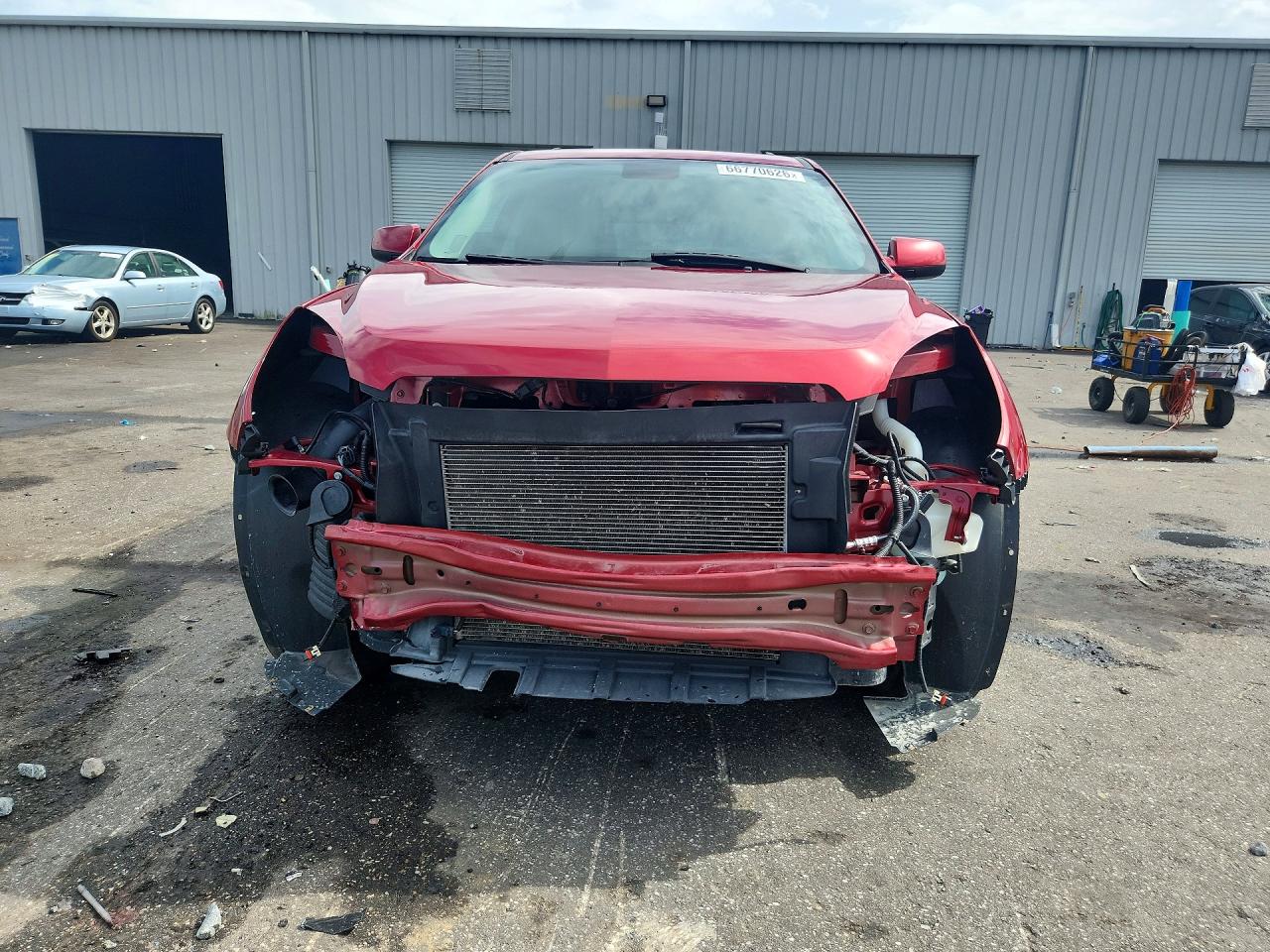 2015 Chevrolet Equinox Lt Red vin: 2GNALCEK6F6136292