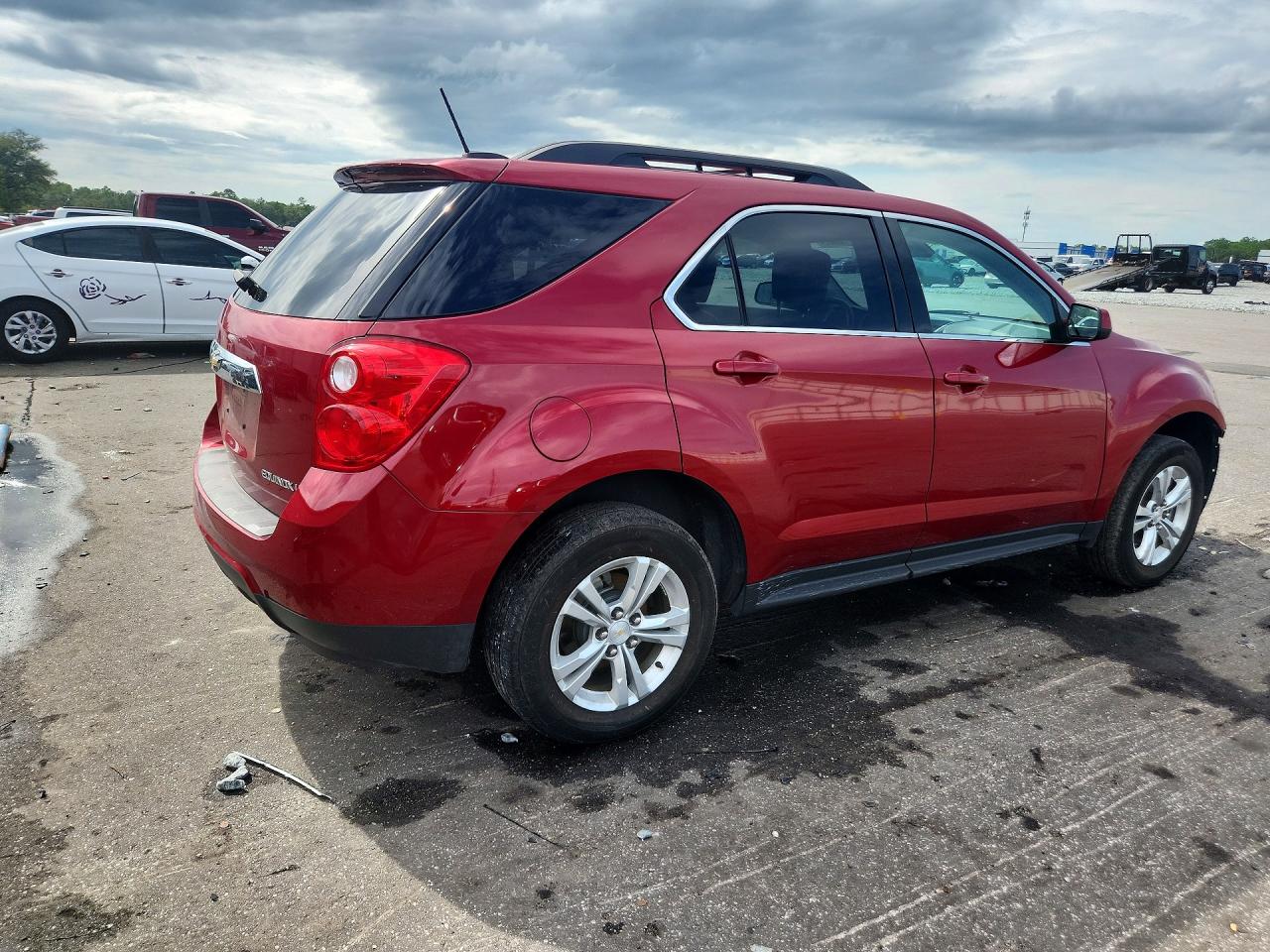 2015 Chevrolet Equinox Lt Red vin: 2GNALCEK6F6136292